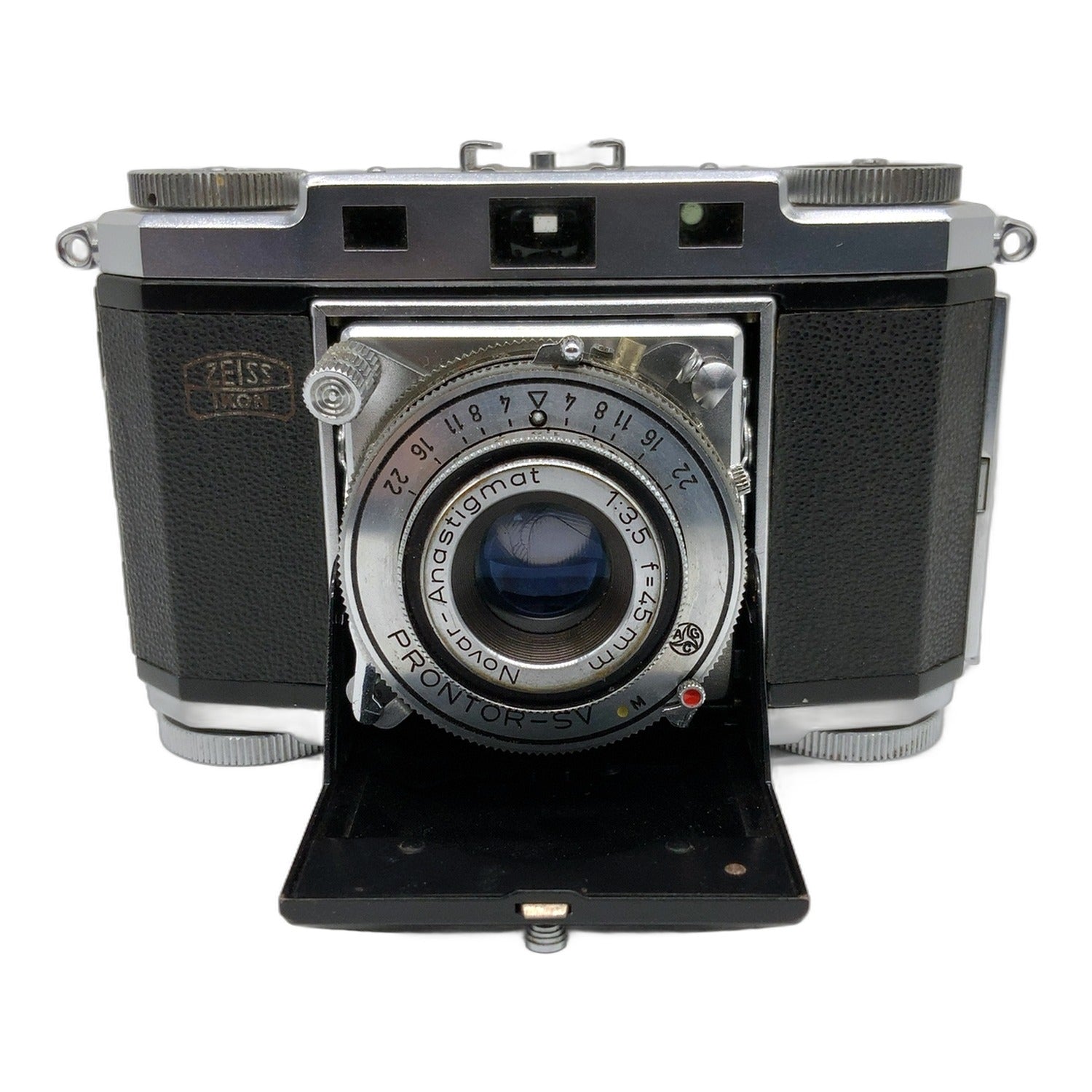 Zeiss Ikon Contina 524/24 Klappkamera mit Novar-Anastigmat 45mm 1:3.5 Prontor-SV