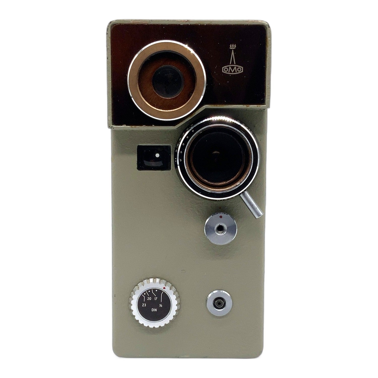 Omo Avrora Super 2x8 Filmkamera mit T-51M 10mm 1:2.8 Cine Camera Movie Camera