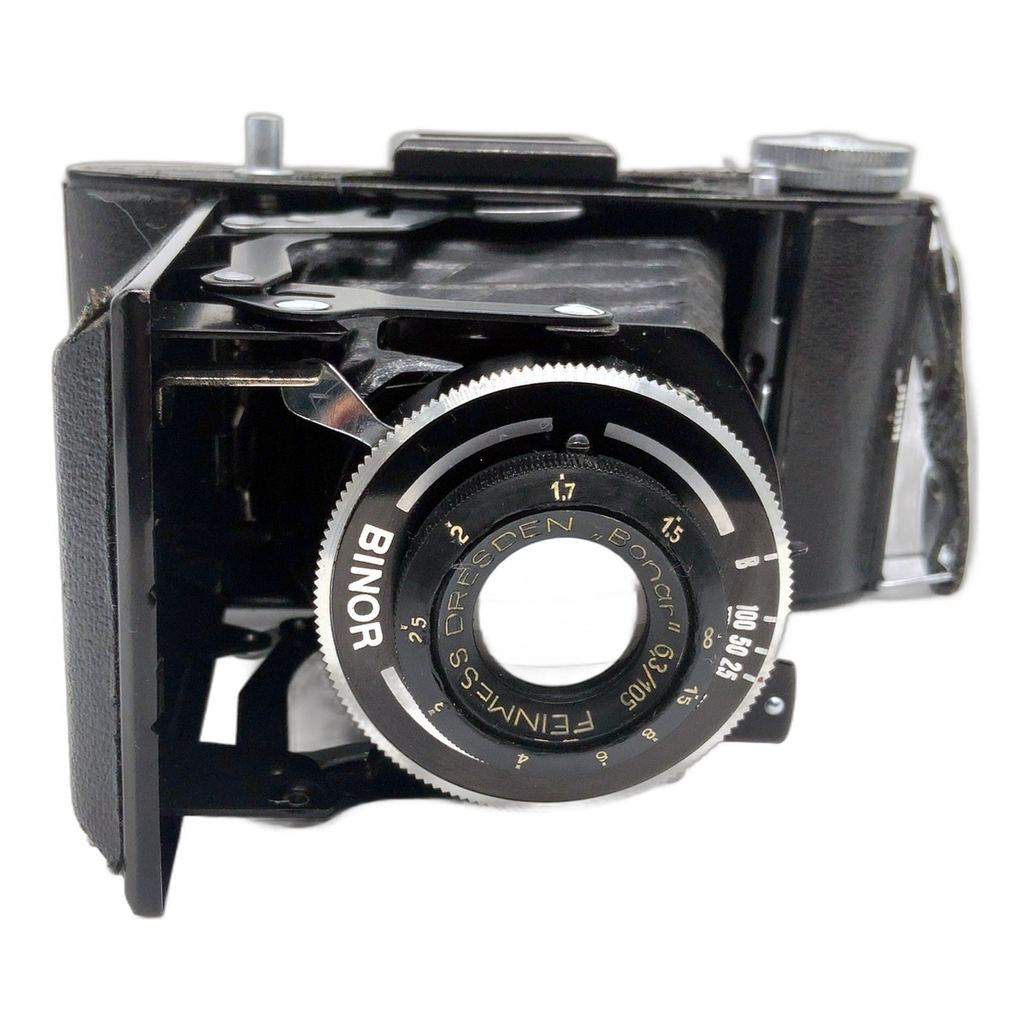 Welta Belfoca I Klappkamera mit Feinmess Dresden Bonar 105mm 1:6.3 Binor