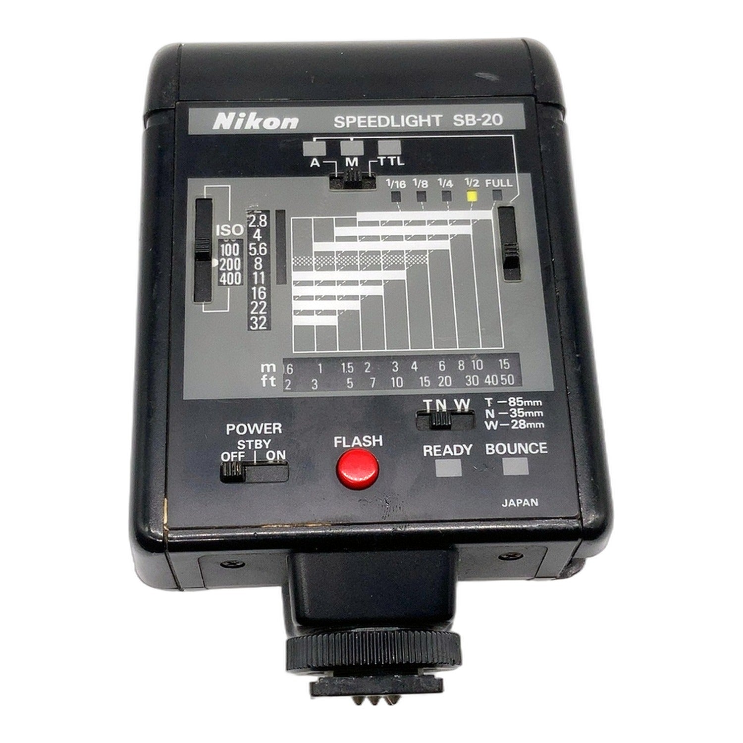 Nikon Speedlight SB-20 Blitzgerät Flash Camera Flash Kamerablitz