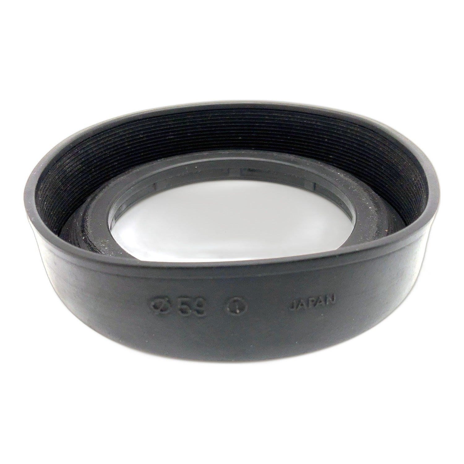 Contax 59mm Gegenlichtblende Gummi Lens Hood Streulichtblende