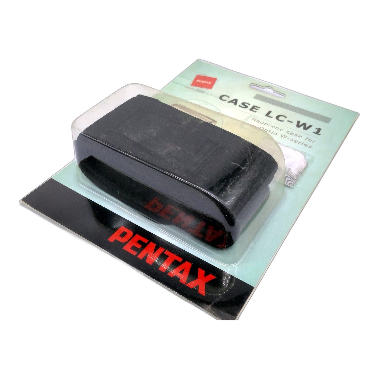 Pentax Case LC-W1 Neoprene case Optio W-series Tasche Schwarz Kameratasche