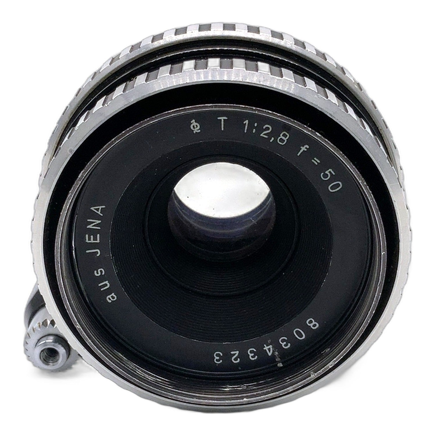 Carl Zeiss "aus Jena" Q1 Tessar 50mm 1:2.8 Objektiv manuell Festbrennweite (EXA)