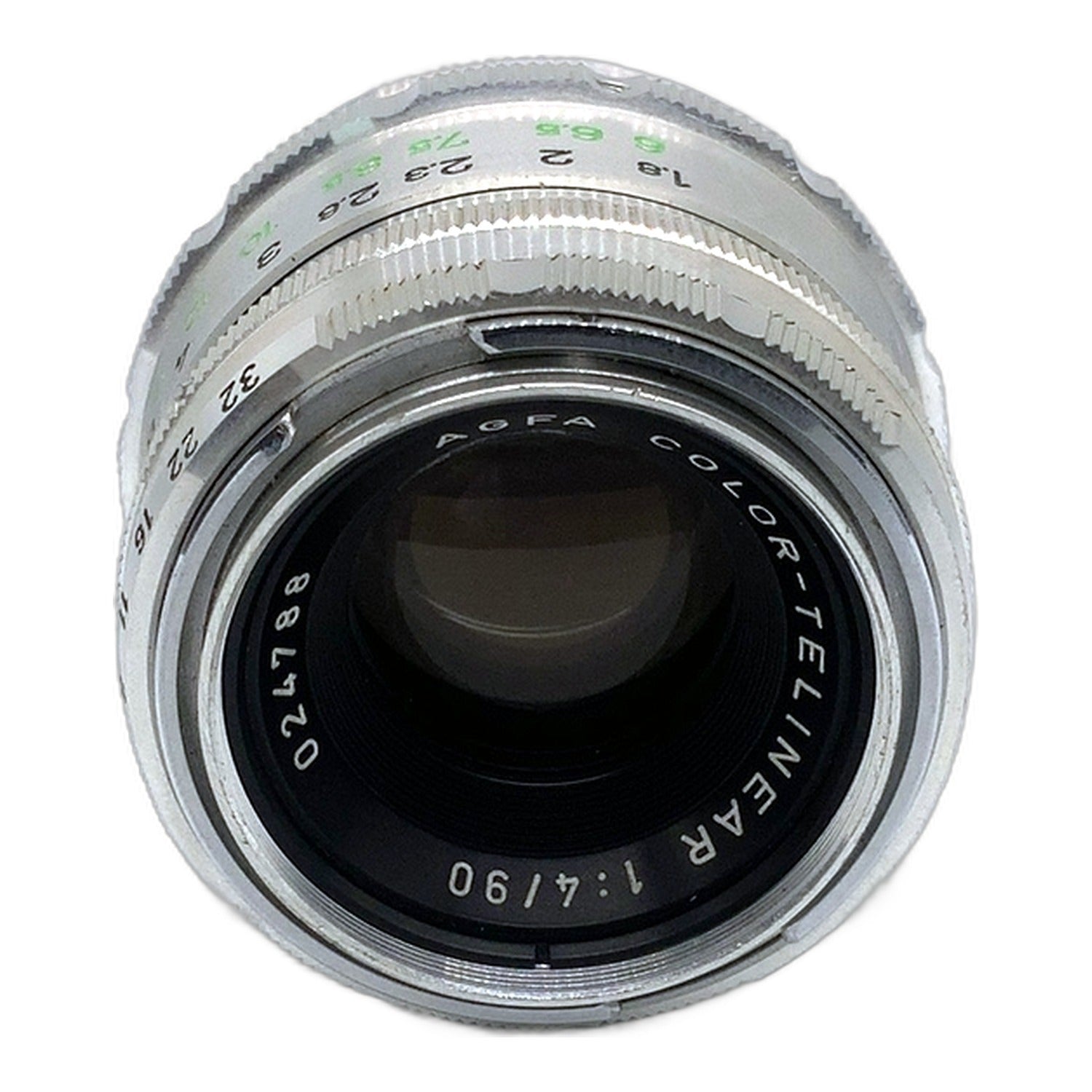 Agfa Color-Telinar 90mm 1:4 Objektiv manuell Festbrennweite (Ambi Silette)