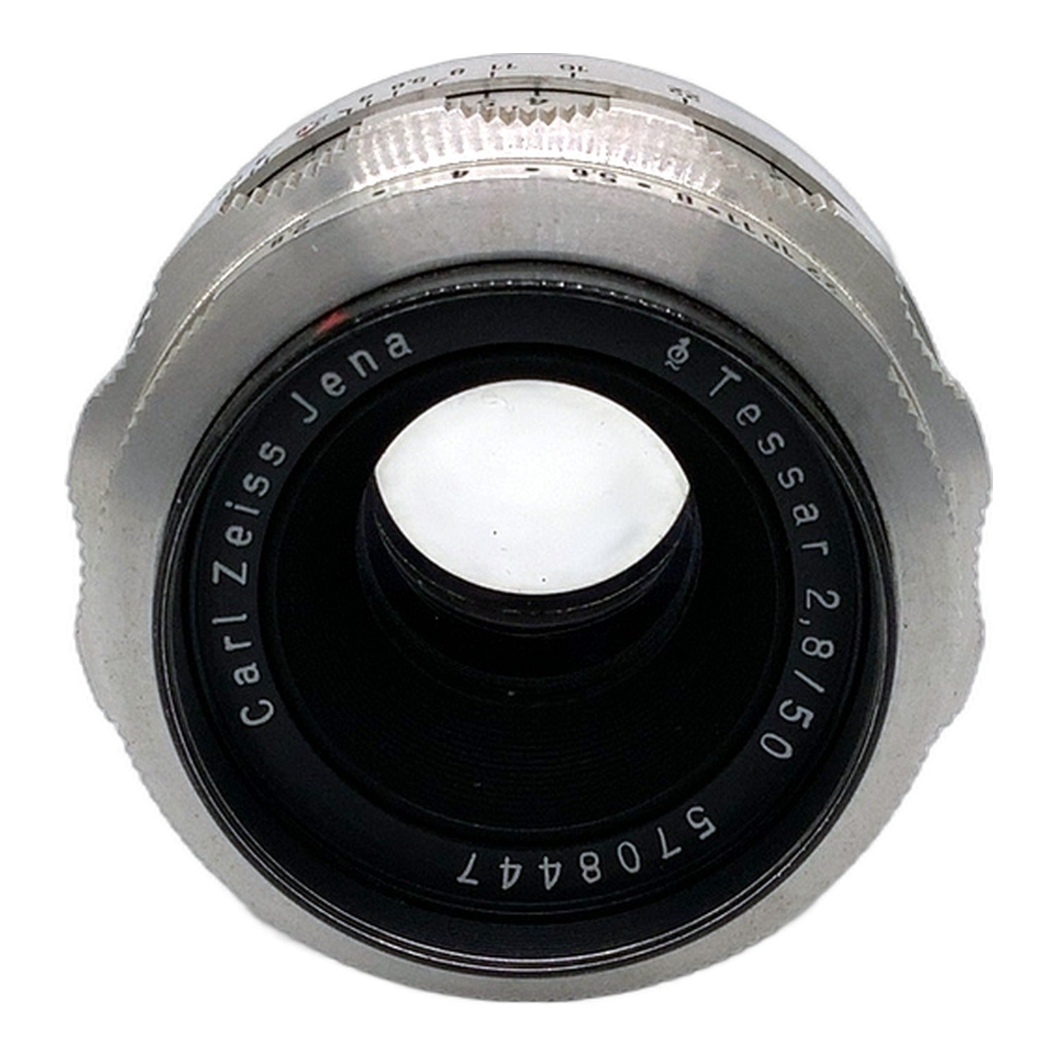 Carl Zeiss Jena Q1 Tessar 50mm 1:2.8 Objektiv manuell Festbrennweite (Altix)