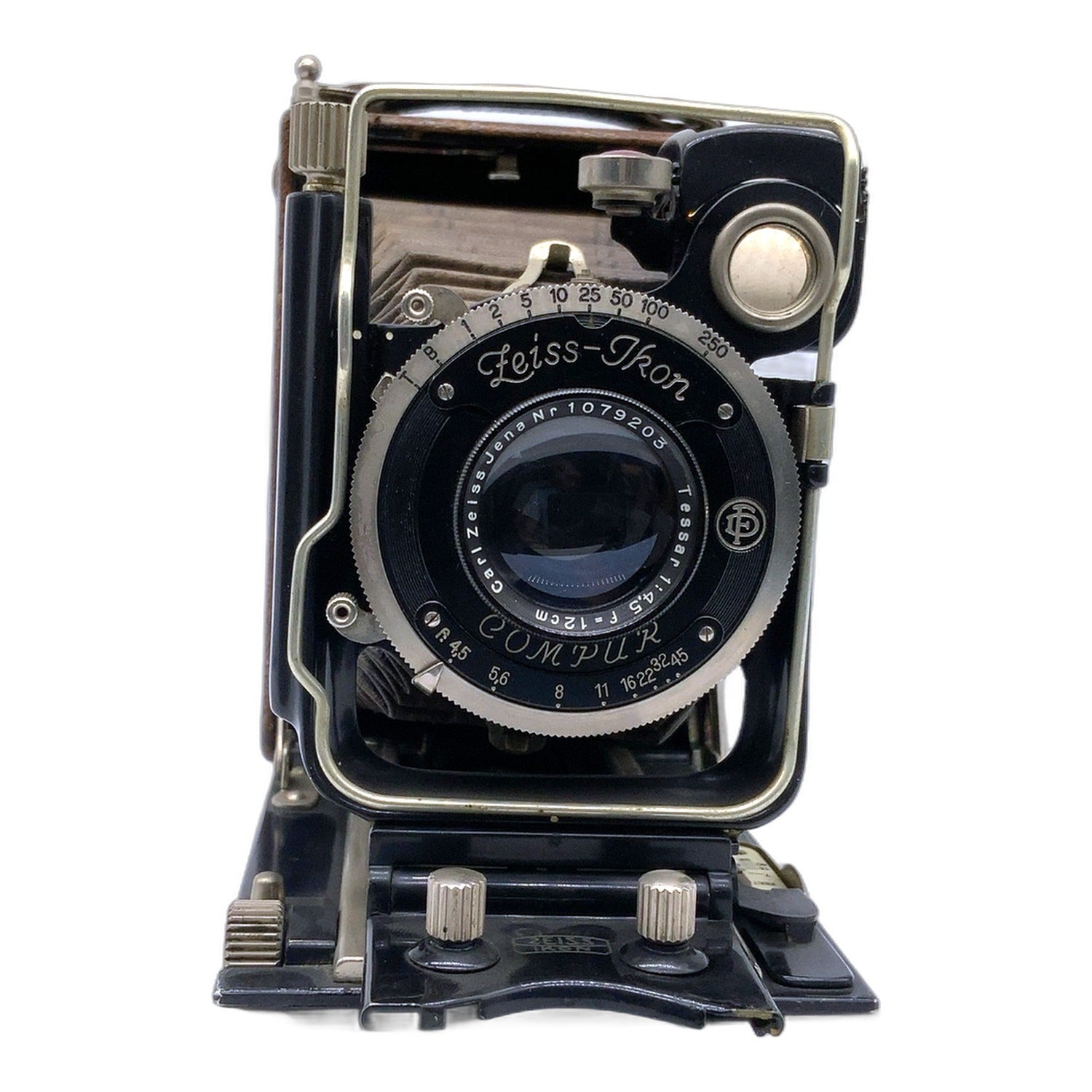 Zeiss Ikon Ideal 250/3 Plattenkamera mit Carl Zeiss Tessar 12cm 1:4.5 Compur
