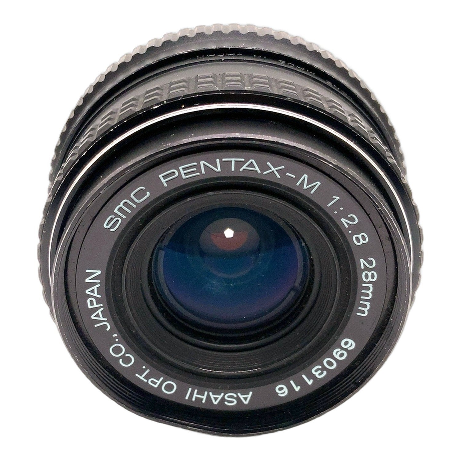 Pentax SMC-Pentax-M 28mm 1:2.8 Objektiv Festbrennweite (Pentax K) Text lesen!