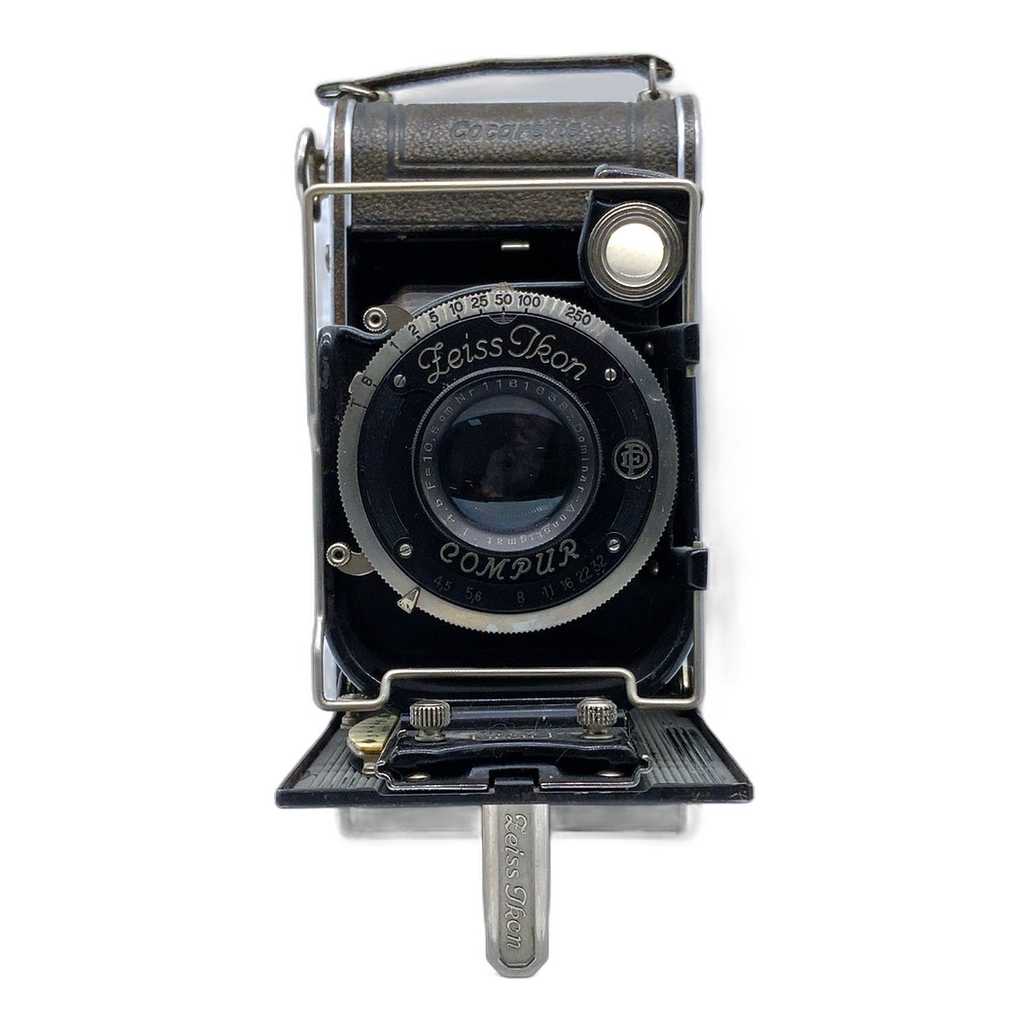 Zeiss Ikon Cocarette 519/2 Klappkamera mit Dominar-Anastigmat 10,5cm 1:4.5