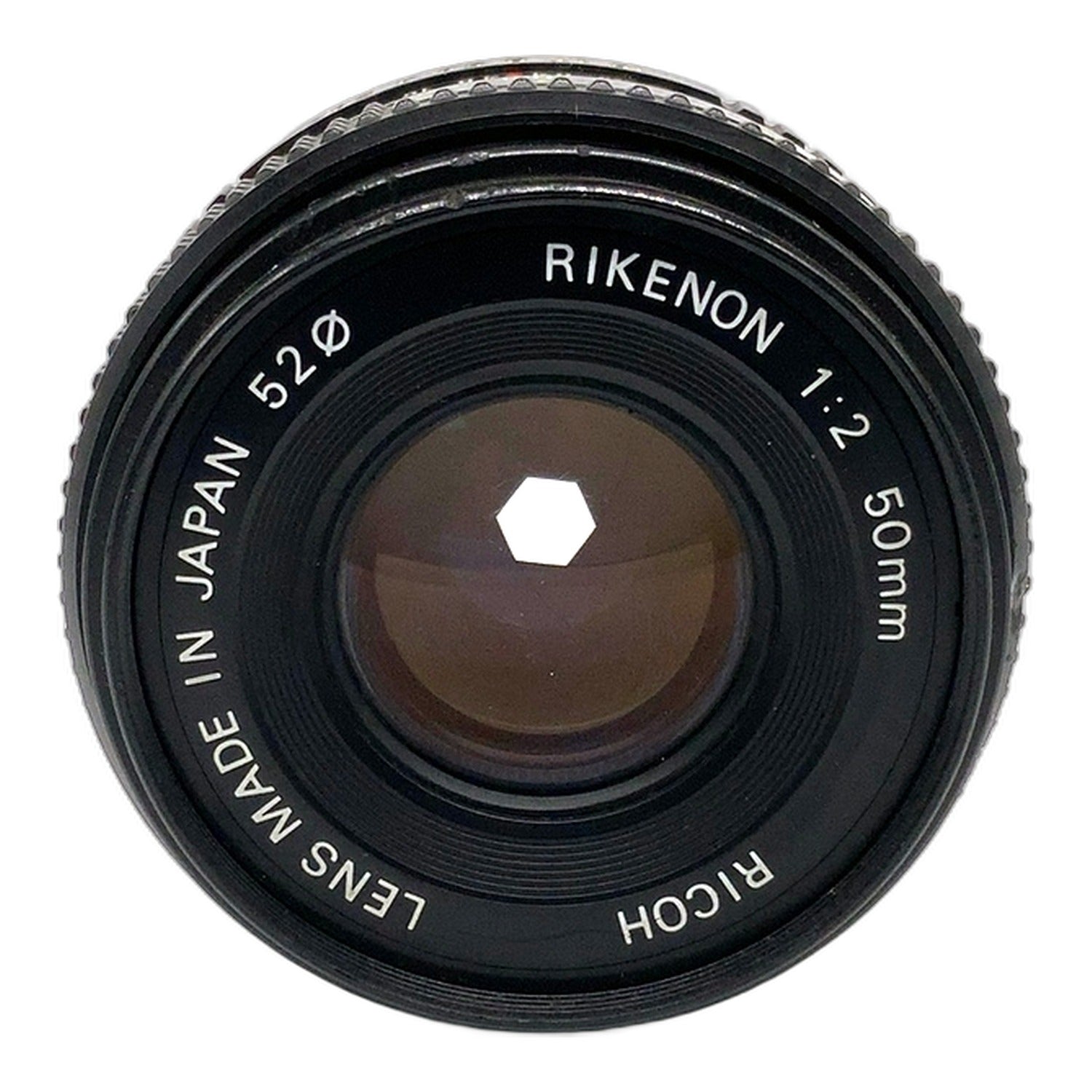 Ricoh Rikenon 50mm 1:2 Objektiv Manual Focus manuell Festbrennweite (Pentax K)