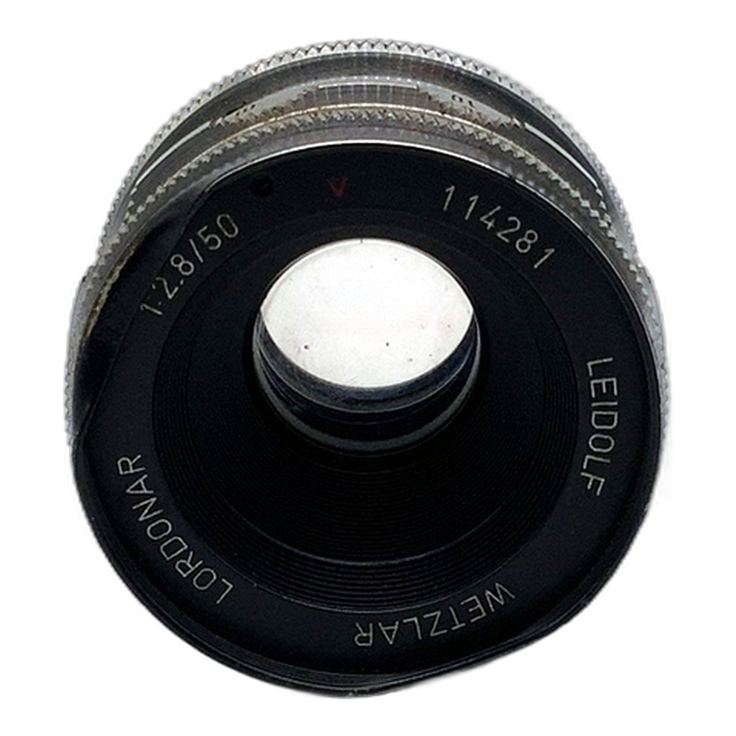 Leidolf Wetzlar Lordonar 50mm 1:2.8 Objektiv manuell Festbrennweite (Lordomat)