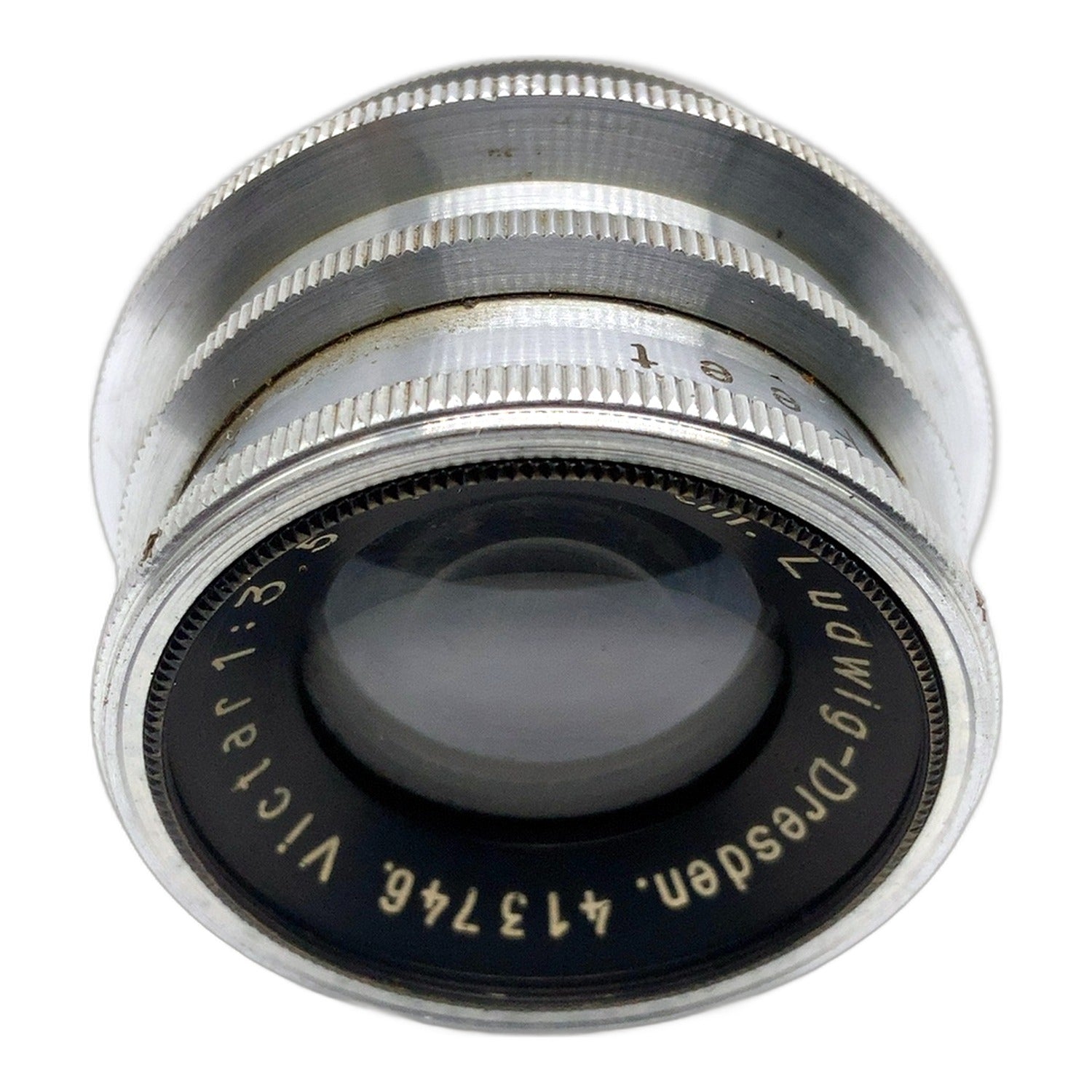 Ludwig-Dresden Victar 75mm 1:3.5 Objektiv Festbrennweite (M41 (Reflex-Korelle))