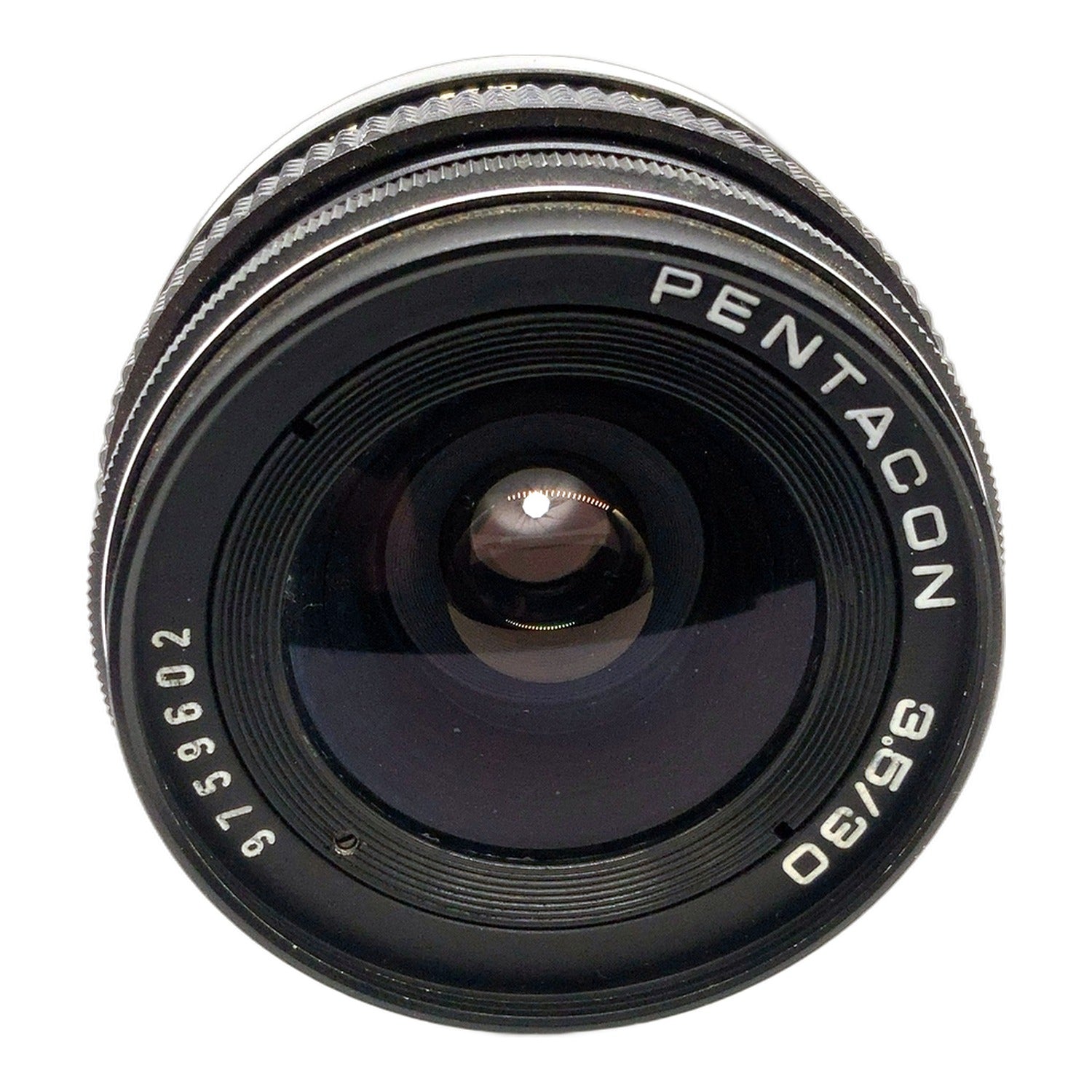 Pentacon 30mm 1:3.5 Objektiv manuell Festbrennweite (M42) Text lesen!
