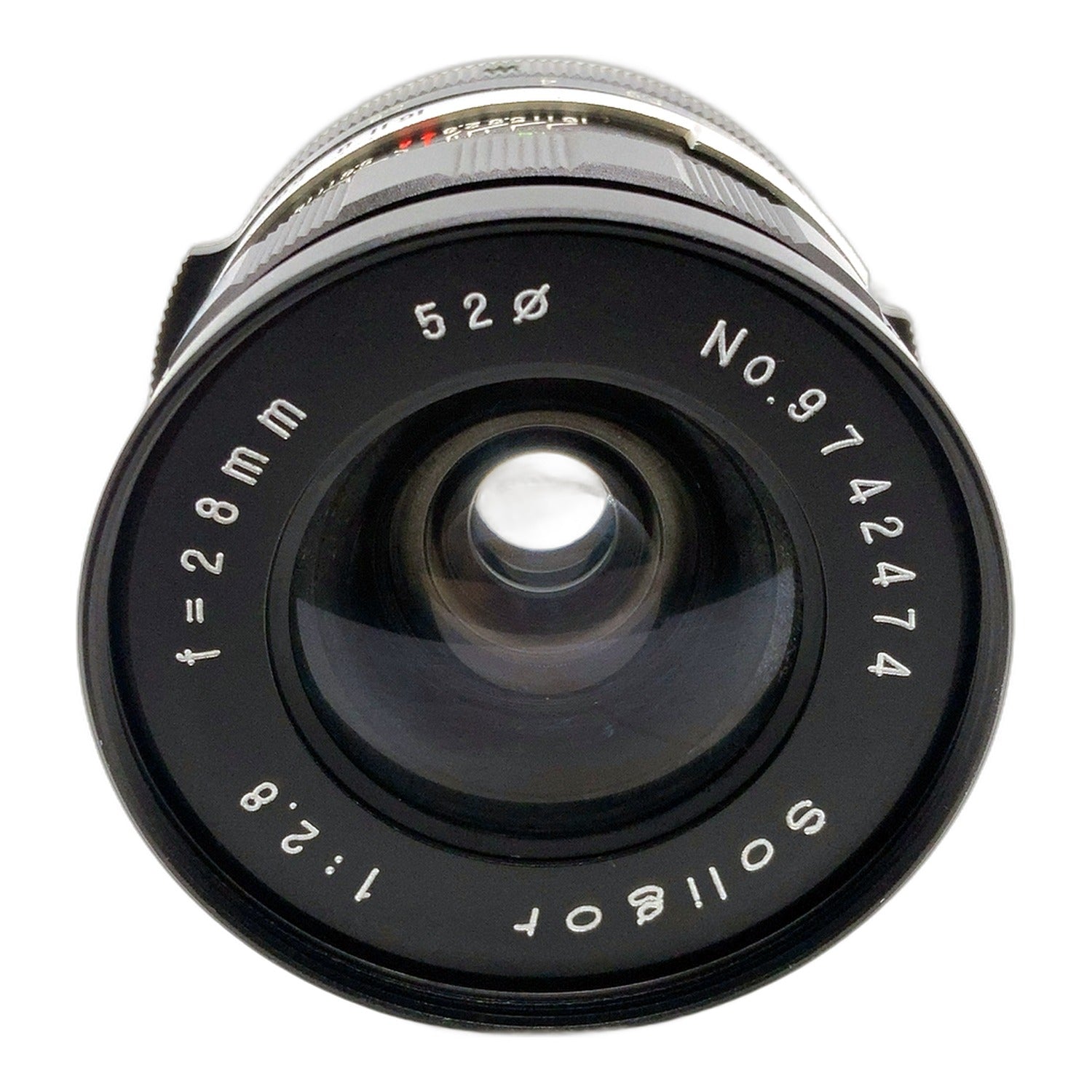 Soligor 28mm 1:2.8 Objektiv MF Manual Focus manuell Festbrennweite (Rollei QBM)