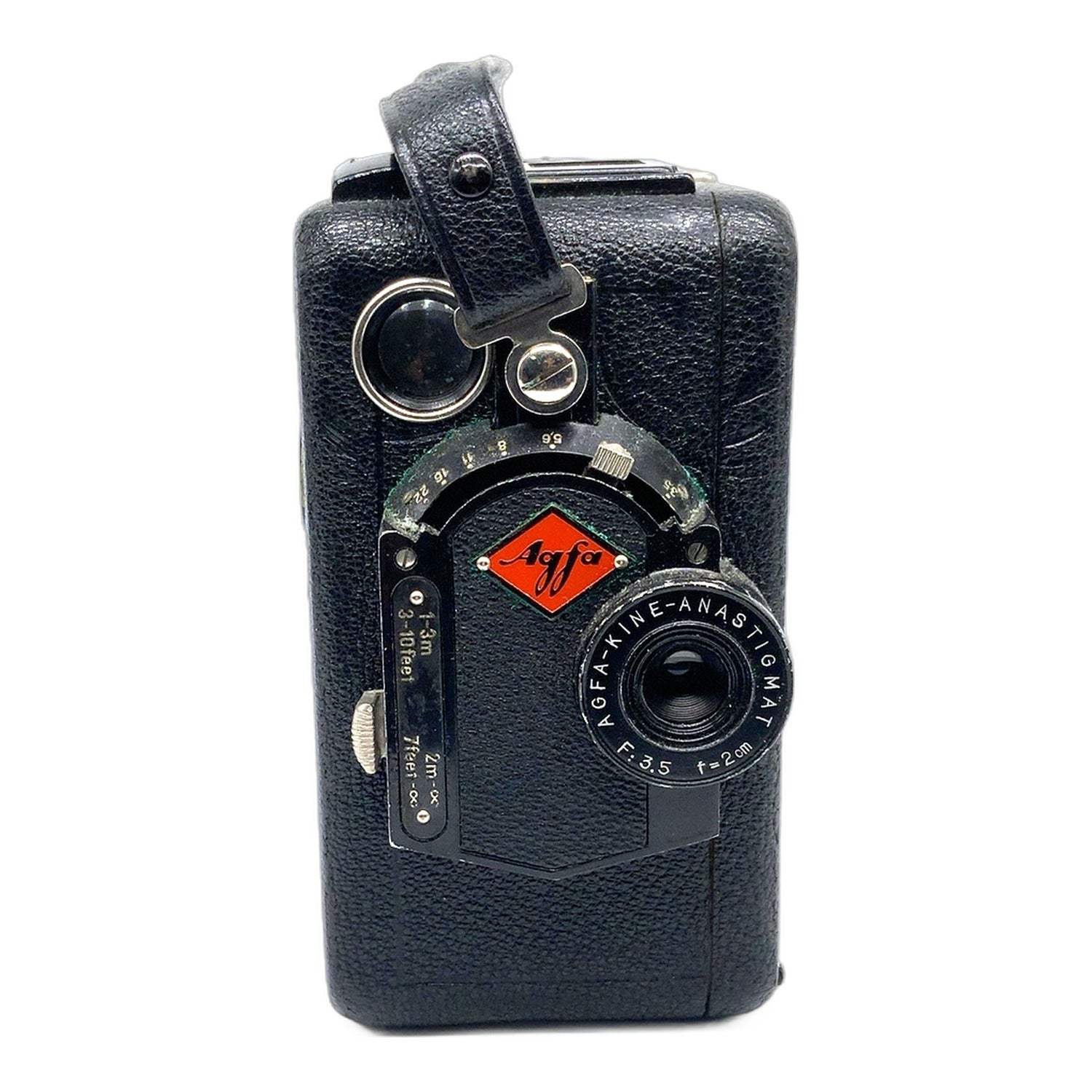 Agfa Movex 16-12B Filmkamera mit Agfa-Kine-Anastigmat 2cm 1:3.5 Movie Camera
