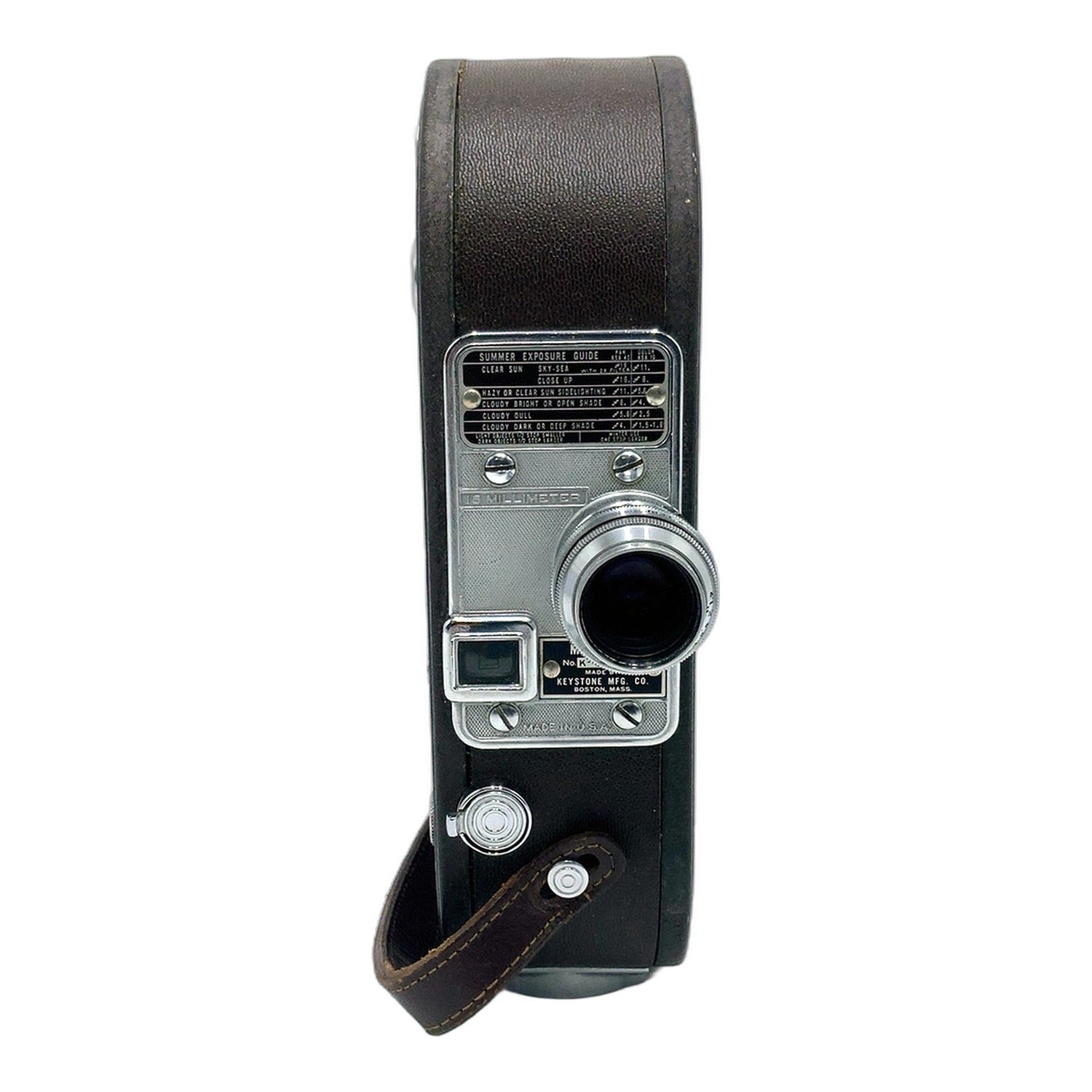 Keystone Model A-9 Filmkamera mit Bell & Howell Super Comat 1 inch f/1.9