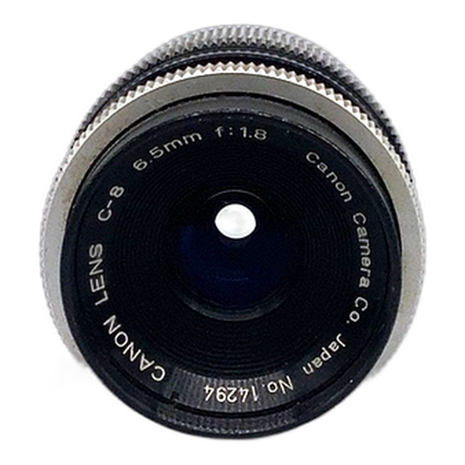 Canon Lens C-8 6.5mm 1:1.8 Objektiv manuell Festbrennweite (C-mount)
