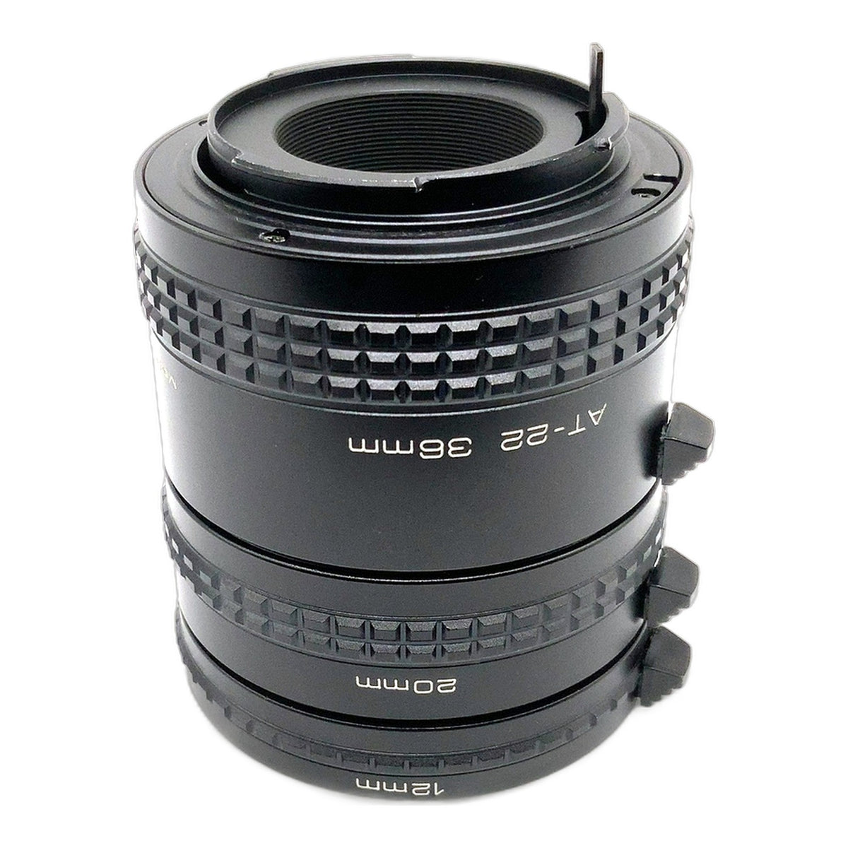 Vivitar AT-22 Zwischenring 12mm, 20mm, 22-36mm mit Tasche (Pentax K)