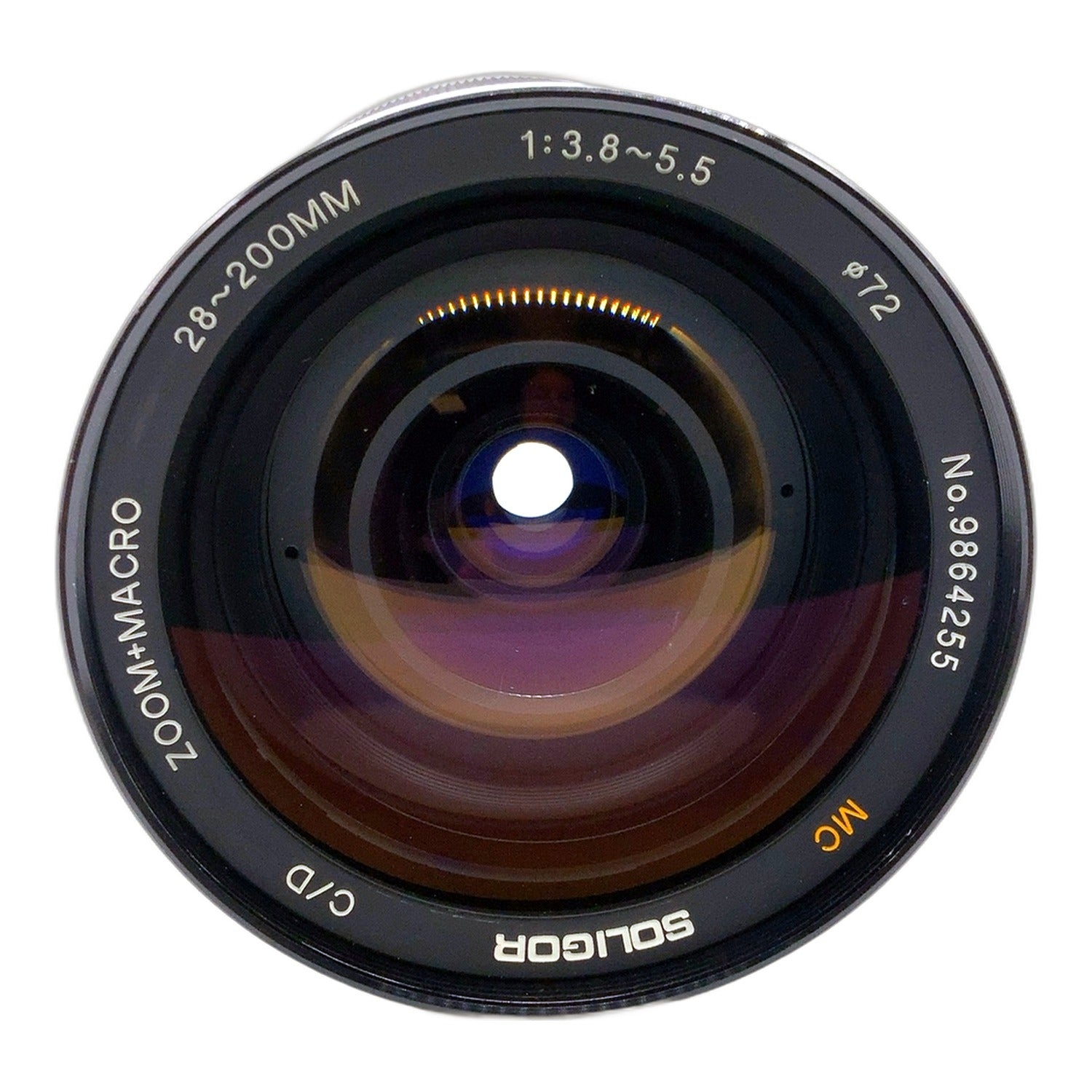 Soligor C/D Zoom + Macro MC 28-200mm 1:3.5-5.5 Objektiv (Konica AR) Nebel!