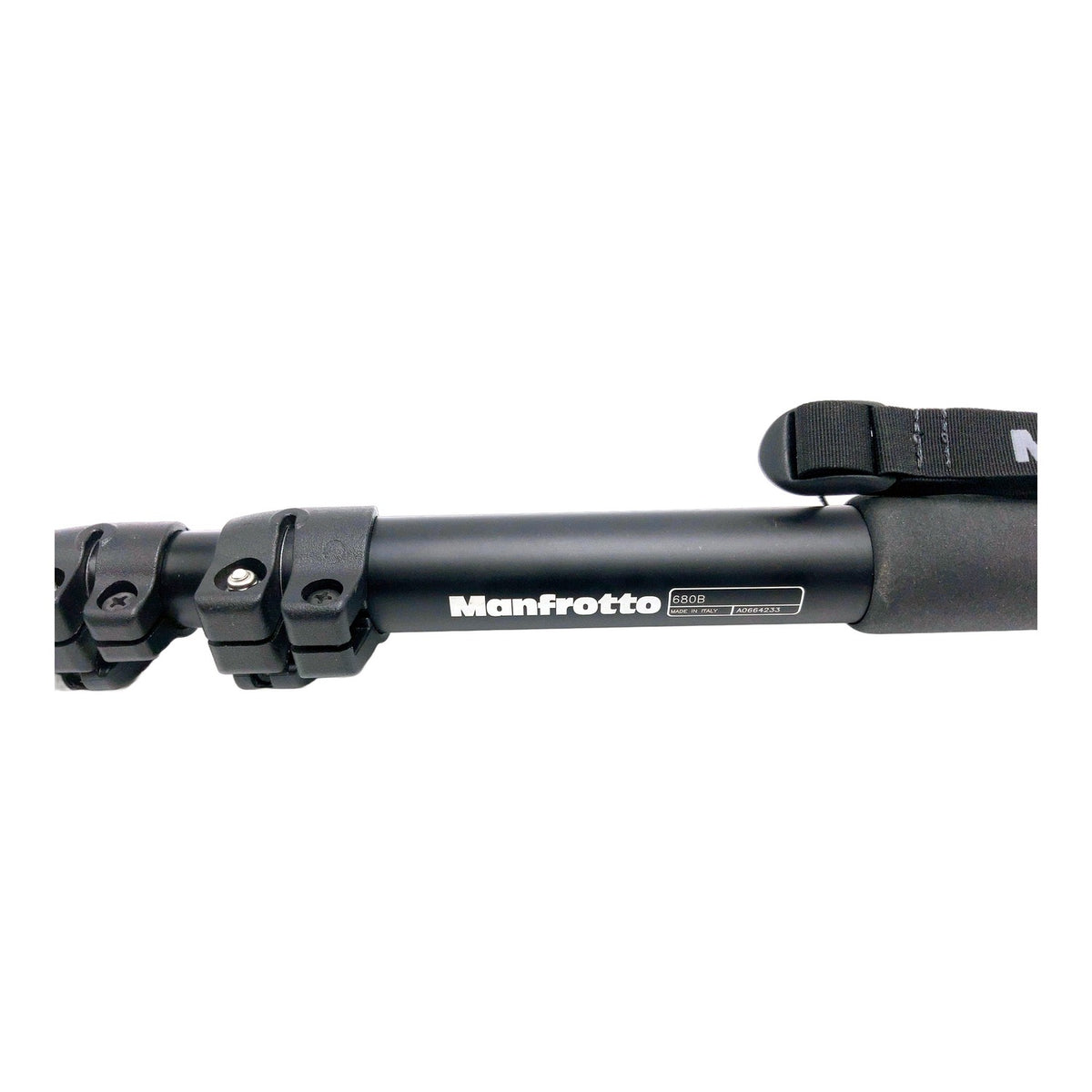Manfrotto 680B Monopod Schwarz Camera Monopod Einbein Einbeinstativ