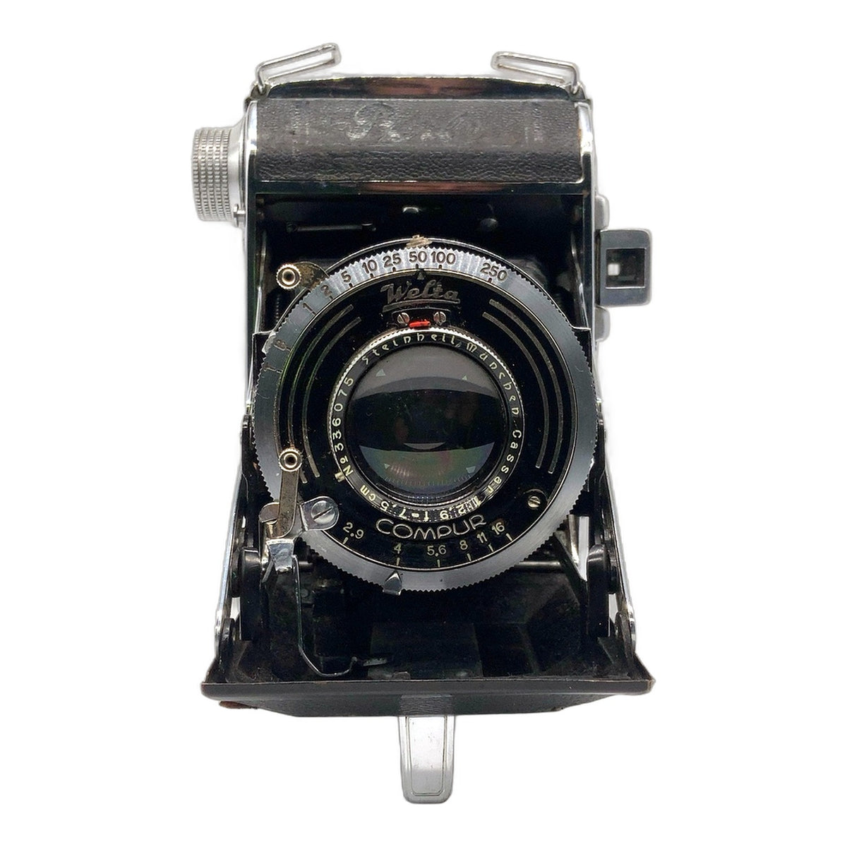 Welta Perle Klappkamera Compur Folding Camera Analogkamera