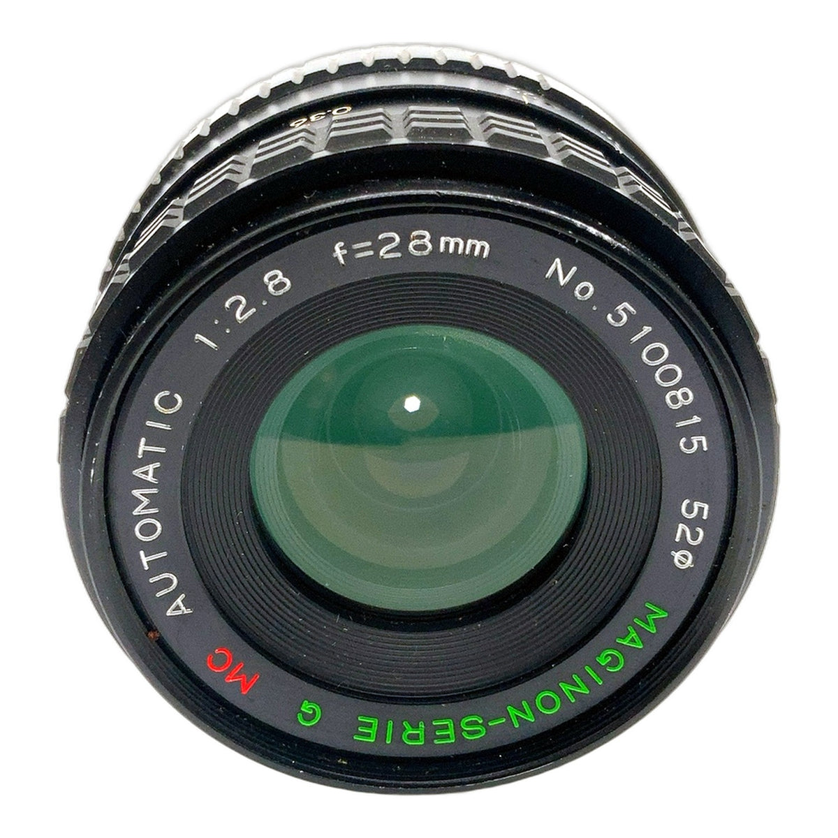 Maginon Serie G MC Automatic 28mm 1:2.8 Objektiv Festbrennweite (Pentax K)