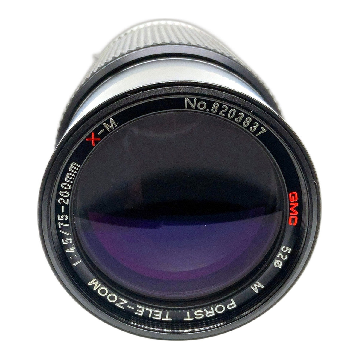 Porst X-M Tele-Zoom GMC Macro 75-200mm 1:4.5 Objektiv Zoomobjektiv (Fujica X)