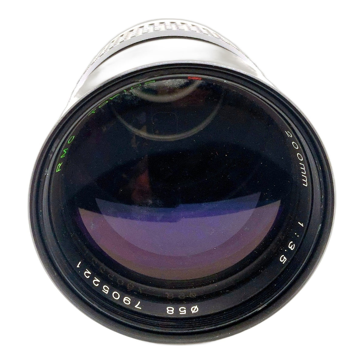 Tokina RMC II 200mm 1:3.5 Objektiv Festbrennweite (Yashica / Contax) Pilz!