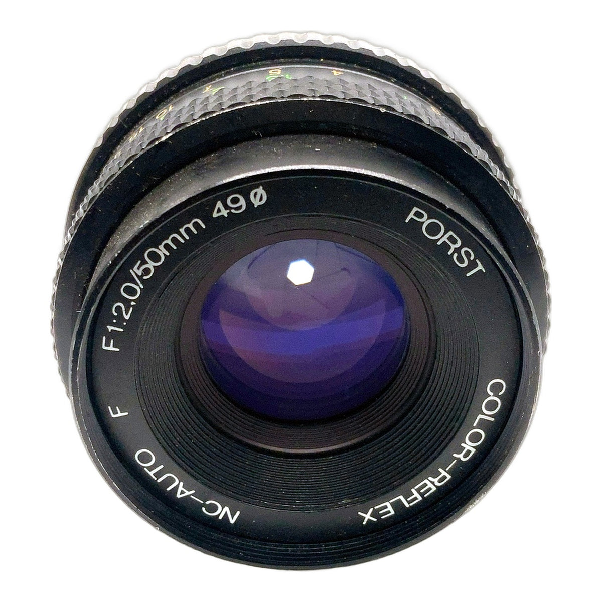 Porst Color Reflex NC-Auto F 50mm 1:2,0 Festbrennweite (Pentax K) Nebel!