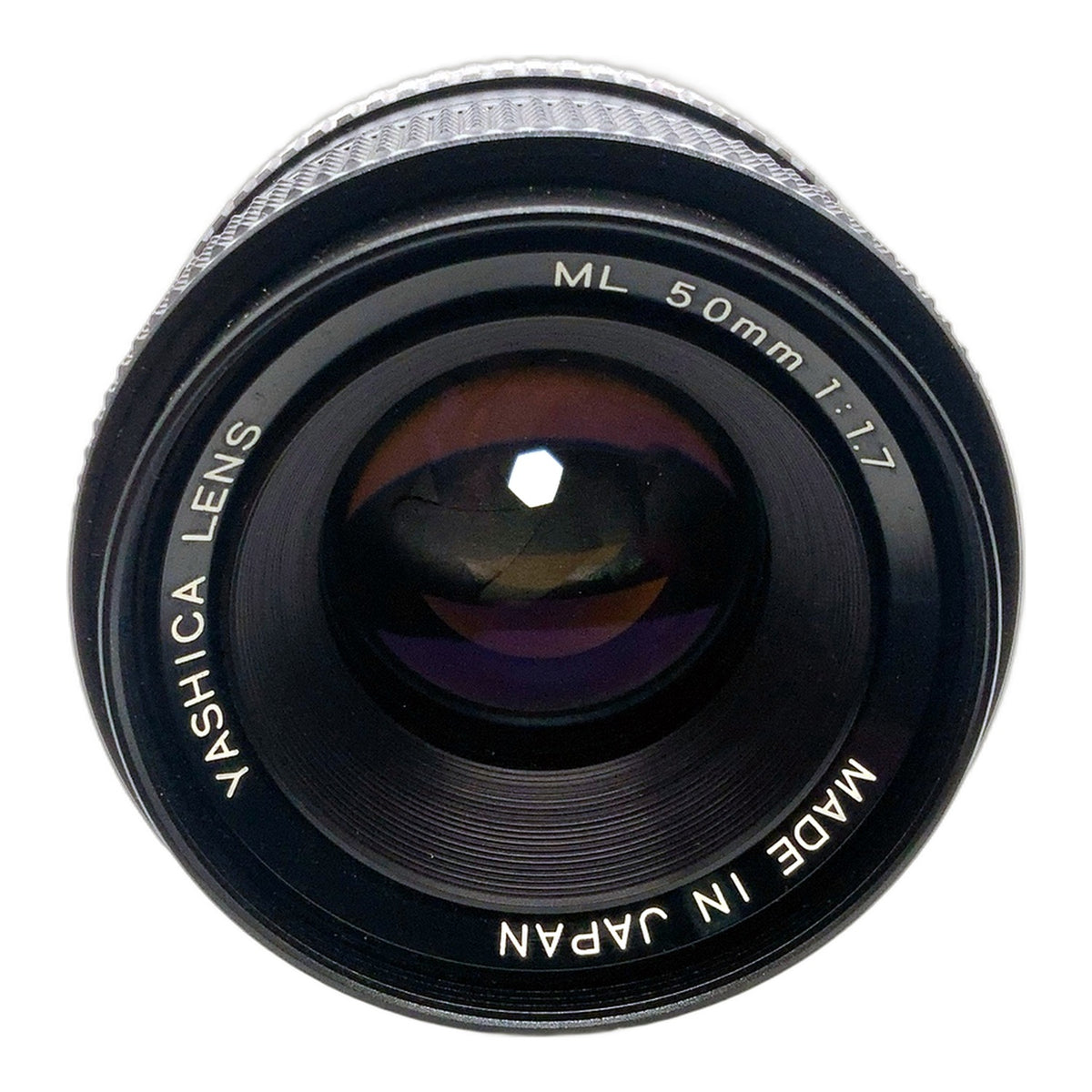 Yashica ML 50mm 1:1.7 Objektiv Festbrennweite (Yashica/Contax) Text lesen!