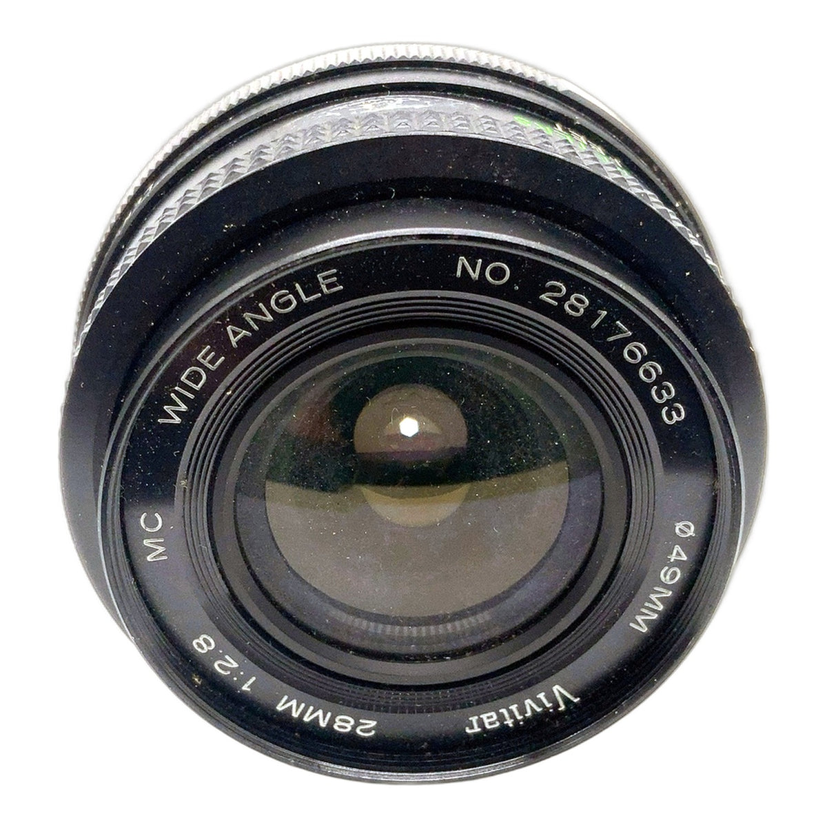 Vivitar Wide Angle MC 28mm 1:2,8 Objektiv Festbrennweite (Pentax K) Pilz!