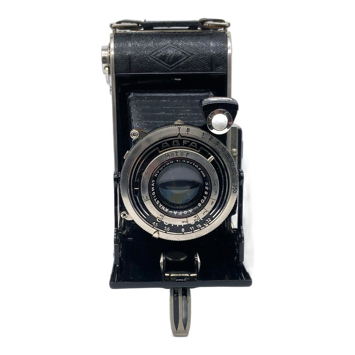 Agfa Billy Compur Klappkamera mit Anastigmat Apotar 10,5cm 1:4.5 Compur