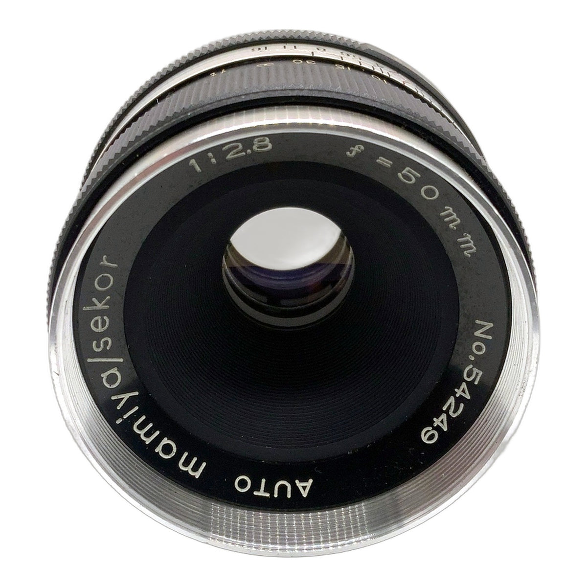 Mamiya Auto Sekor 50mm 1:2.8 Objektiv Manual Focus manuell Festbrennweite (M42)