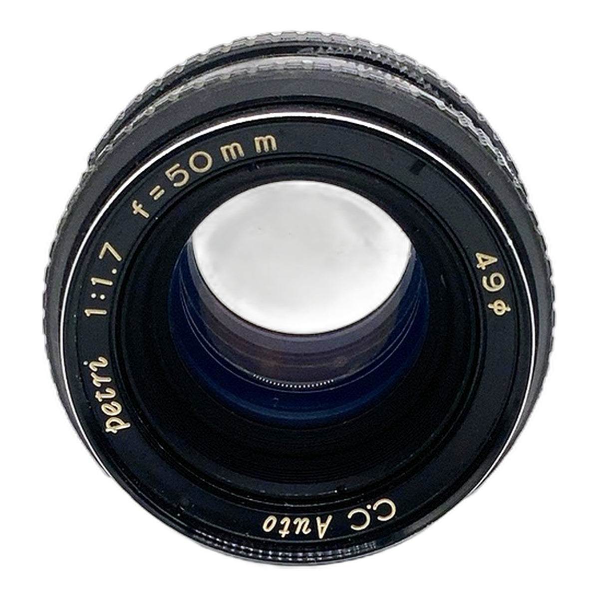Petri C.C Auto 50mm 1:1.7 Objektiv manuell Festbrennweite (M42) Pilz!