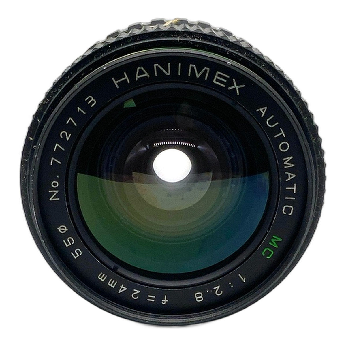 Hanimex Automatic MC 24mm 1:2.8 Objektiv Festbrennweite (Pentax K) Nebel!