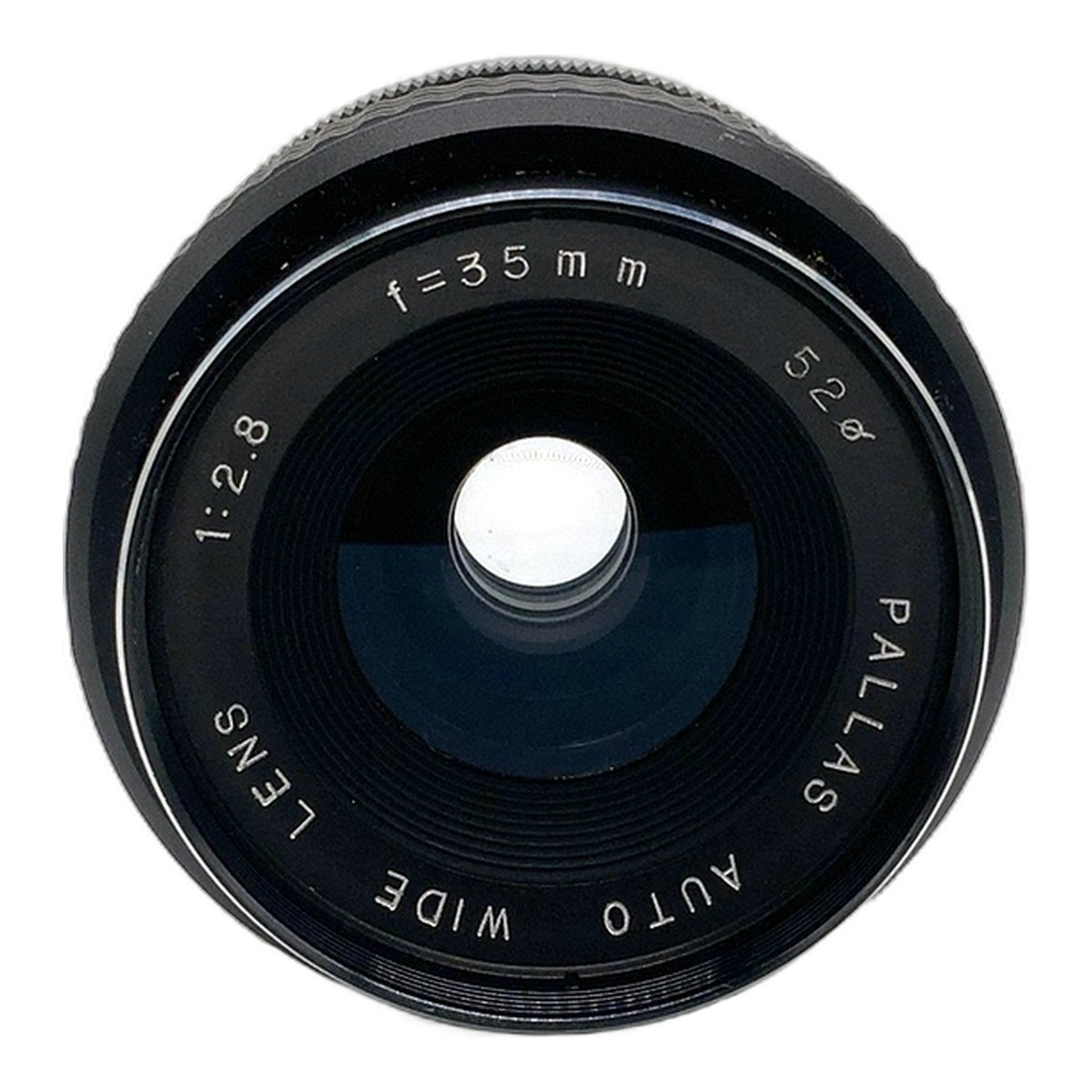 Pallas Auto Wide 35mm 1:2.8 Objektiv manuell Festbrennweite (M42) Text lesen!
