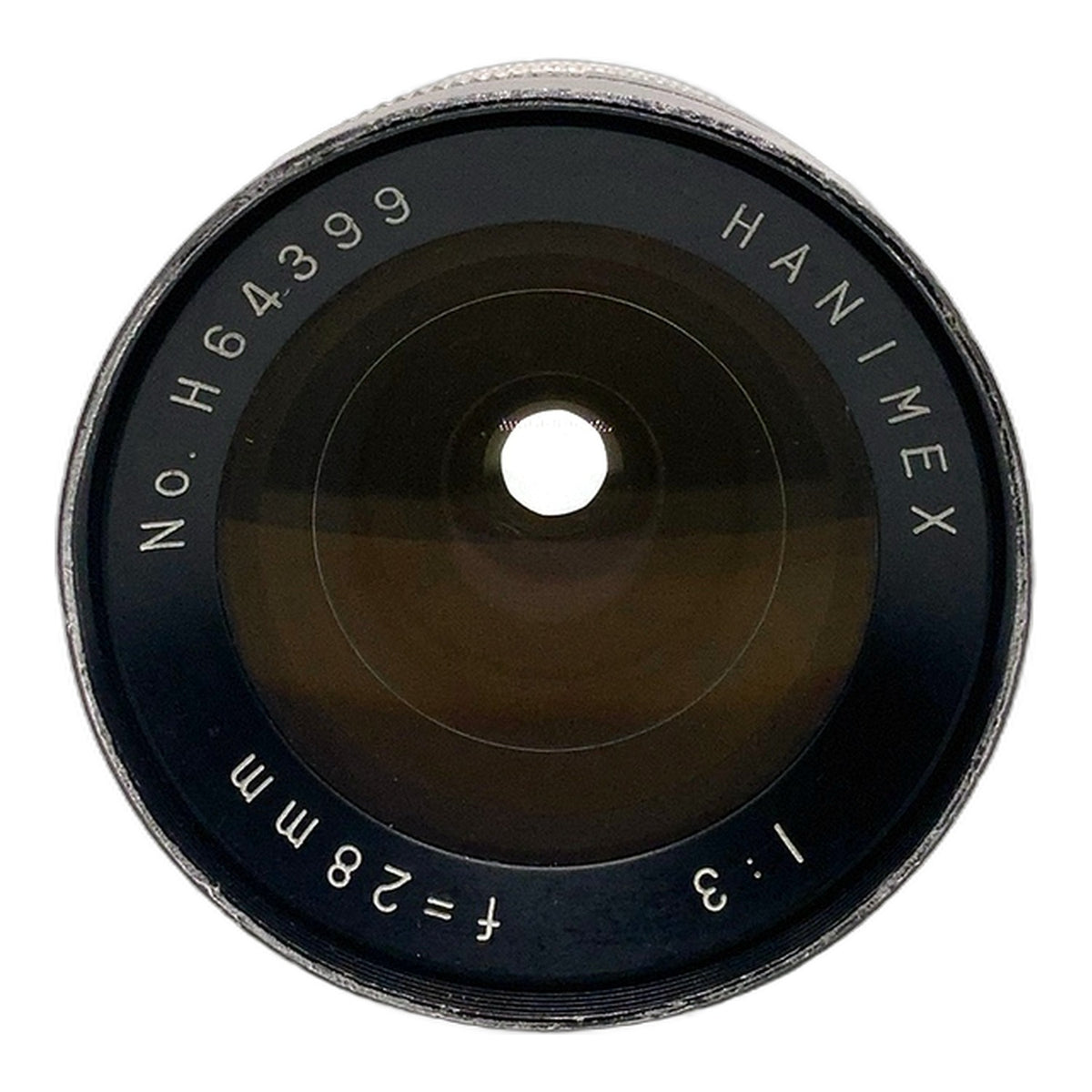Hanimex 28mm 1:3 Objektiv MF Manual Focus manuell Festbrennweite (M42)
