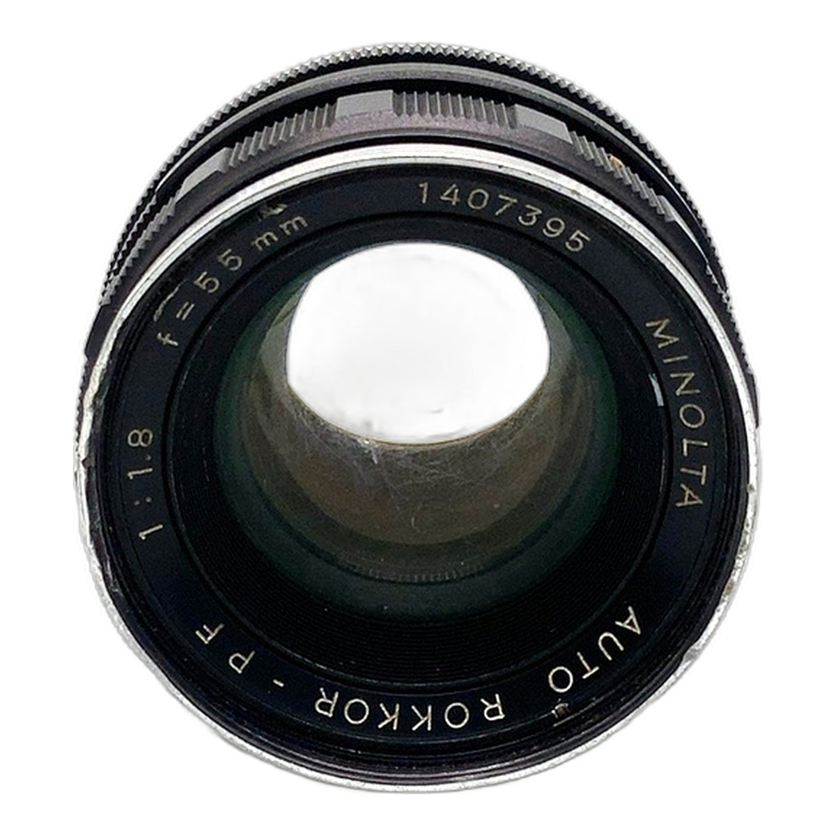 Minolta Auto Rokkor-PF 55mm 1:1.8 Objektiv manuell Festbrennweite (Minolta MD)