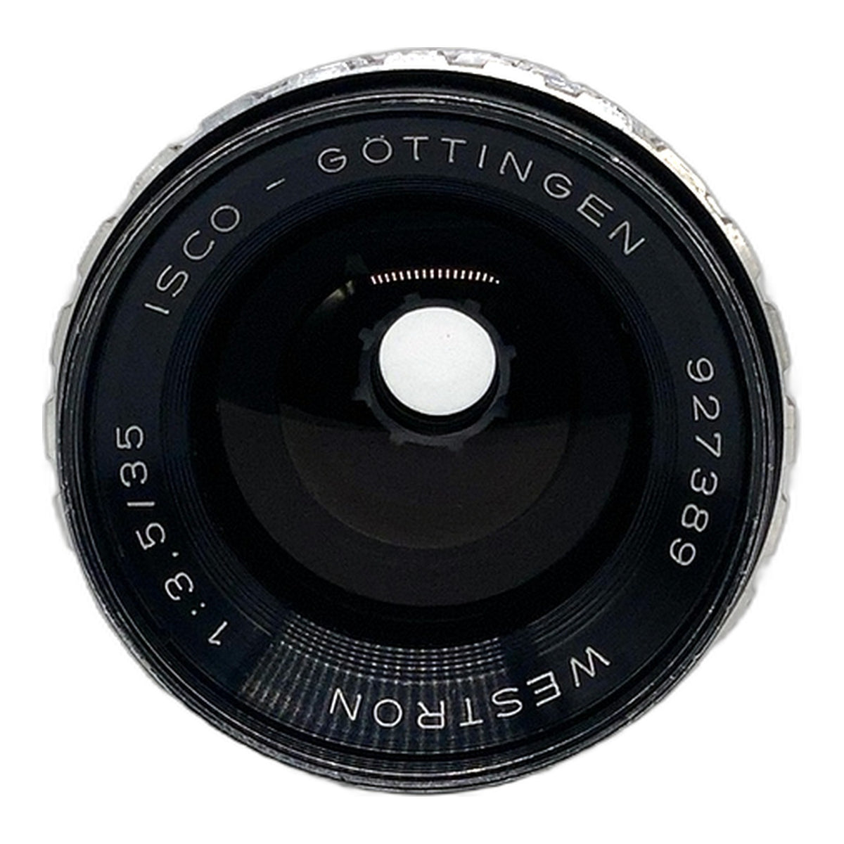 Isco-Göttingen Westron 35mm 1:3.5 Objektiv Zebra manuell Festbrennweite (M42)