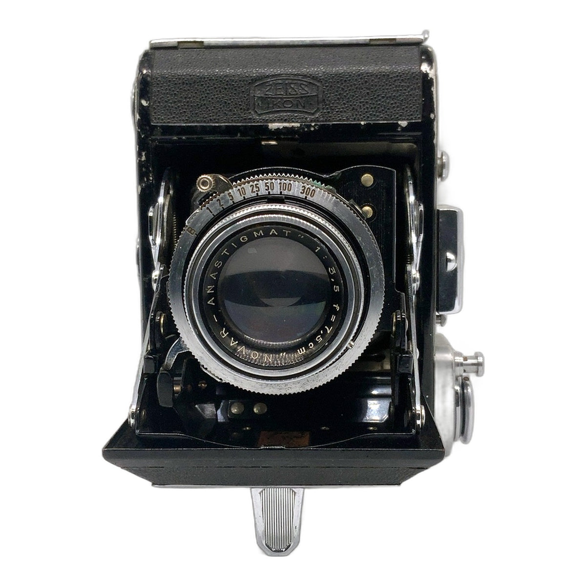 Appareil photo pliant Zeiss Ikon Ikonta 521 avec objectif Novar Anastigmat 1:3,5 f=7,5 cm