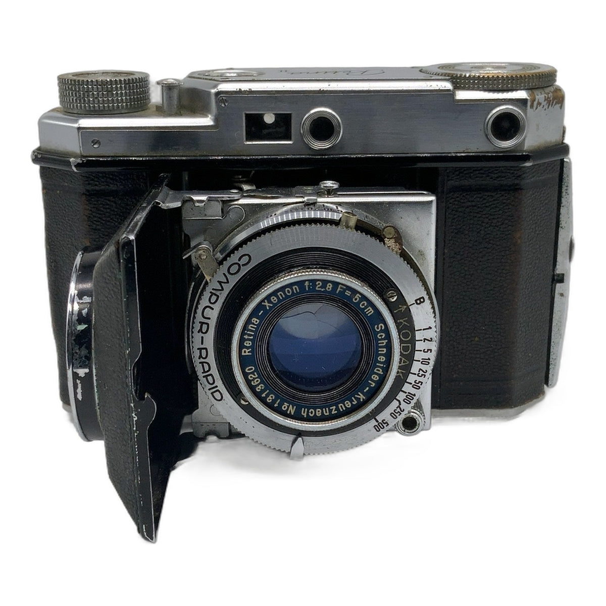 Kodak Retina II Klappkamera mit Schneider-Kreuznach Retina-Xenon 5cm 1:2.8
