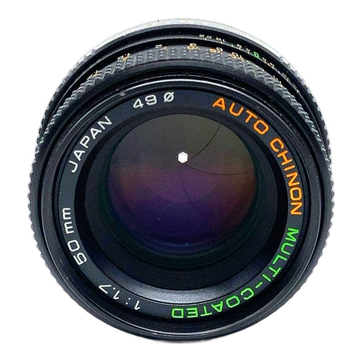 Chinon Multi-Coated Auto 50mm 1:1.7 Objektiv manuell Festbrennweite (Pentax K)