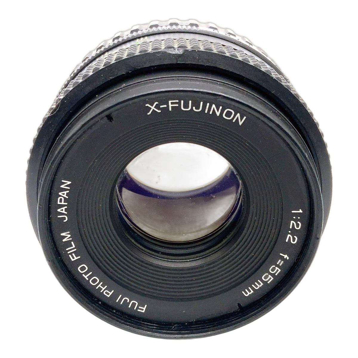 Fuji X-Fujinon 55mm 1:2.2 Objektiv manuell Festbrennweite (Fujica X) Nebel!