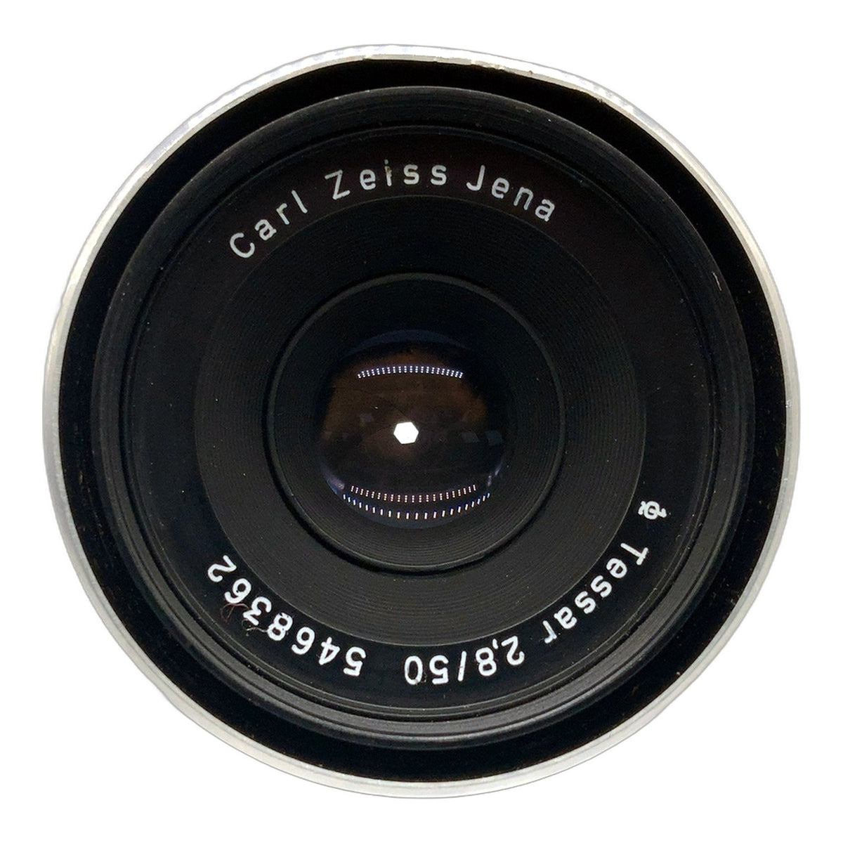 Carl Zeiss Jena Q1 Tessar 50mm 1:2.8 Objektiv manuell Festbrennweite (Praktina)