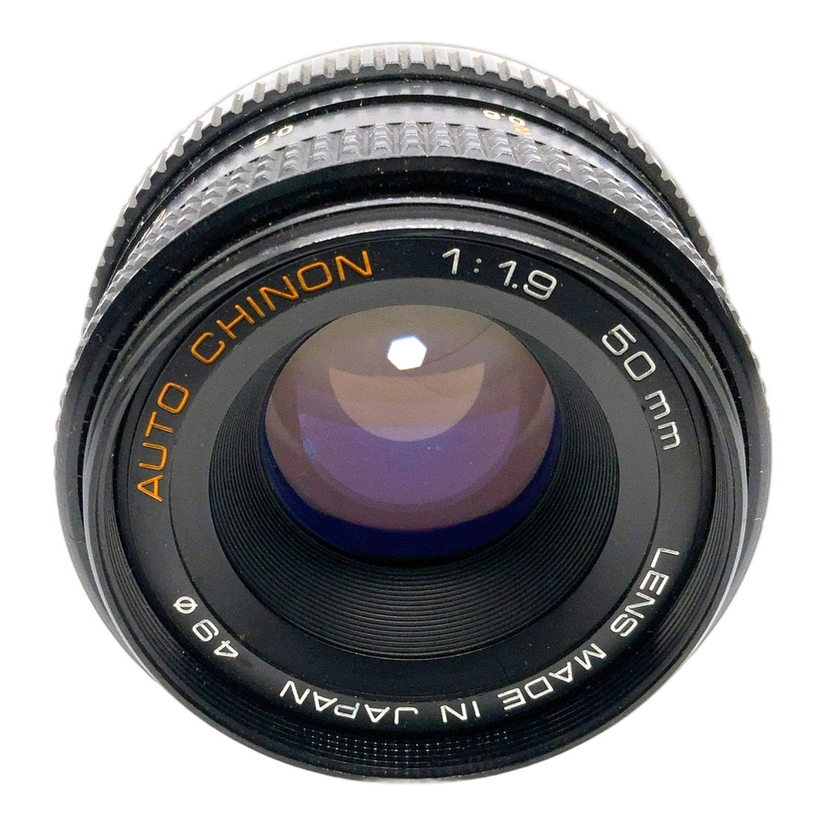 Chinon Auto 50mm 1:1.9 Objektiv Manual Focus manuell Festbrennweite (Pentax K)