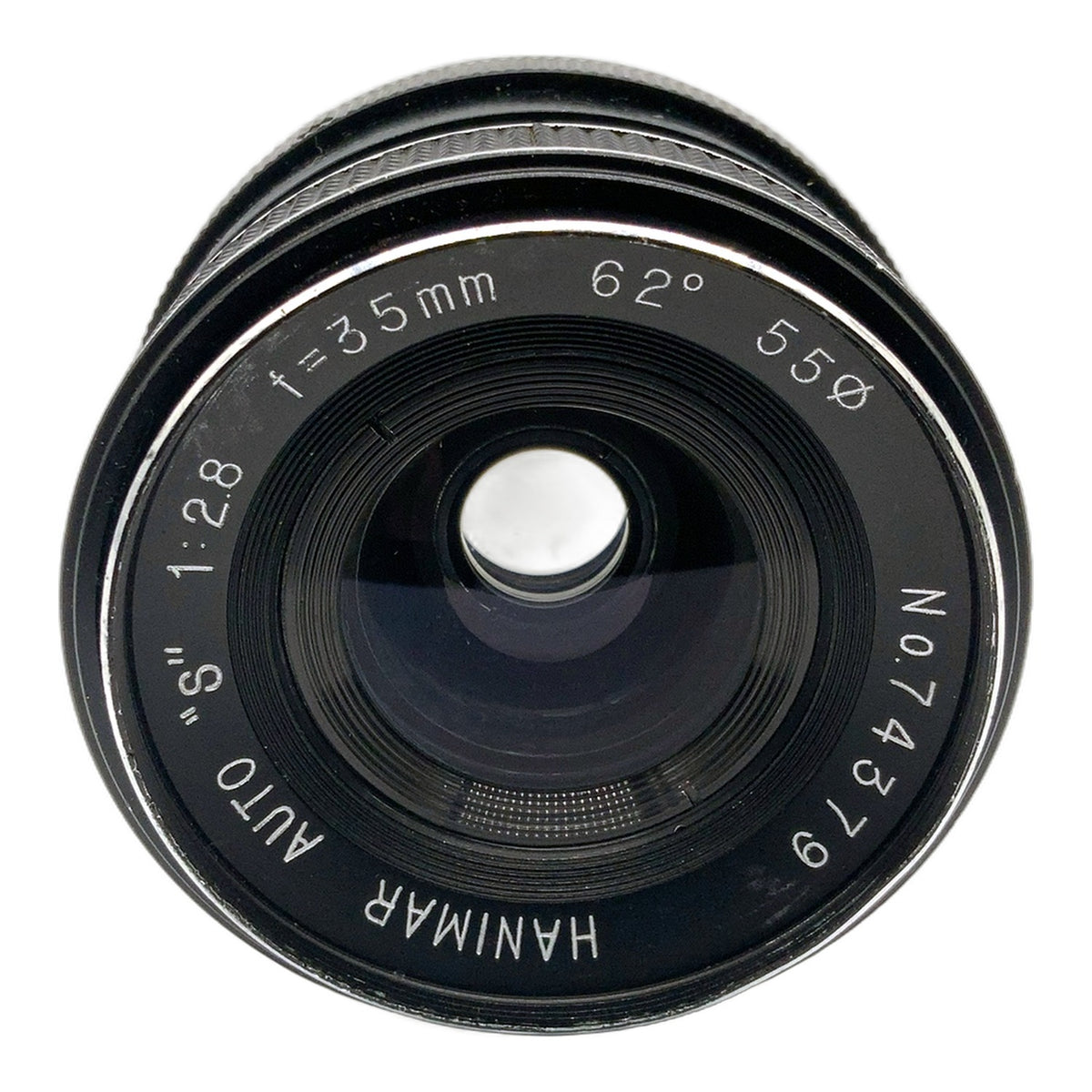 Hanimar Auto "S" 35mm 1:2.8 Objektiv manuell Festbrennweite (M42) Nebel!