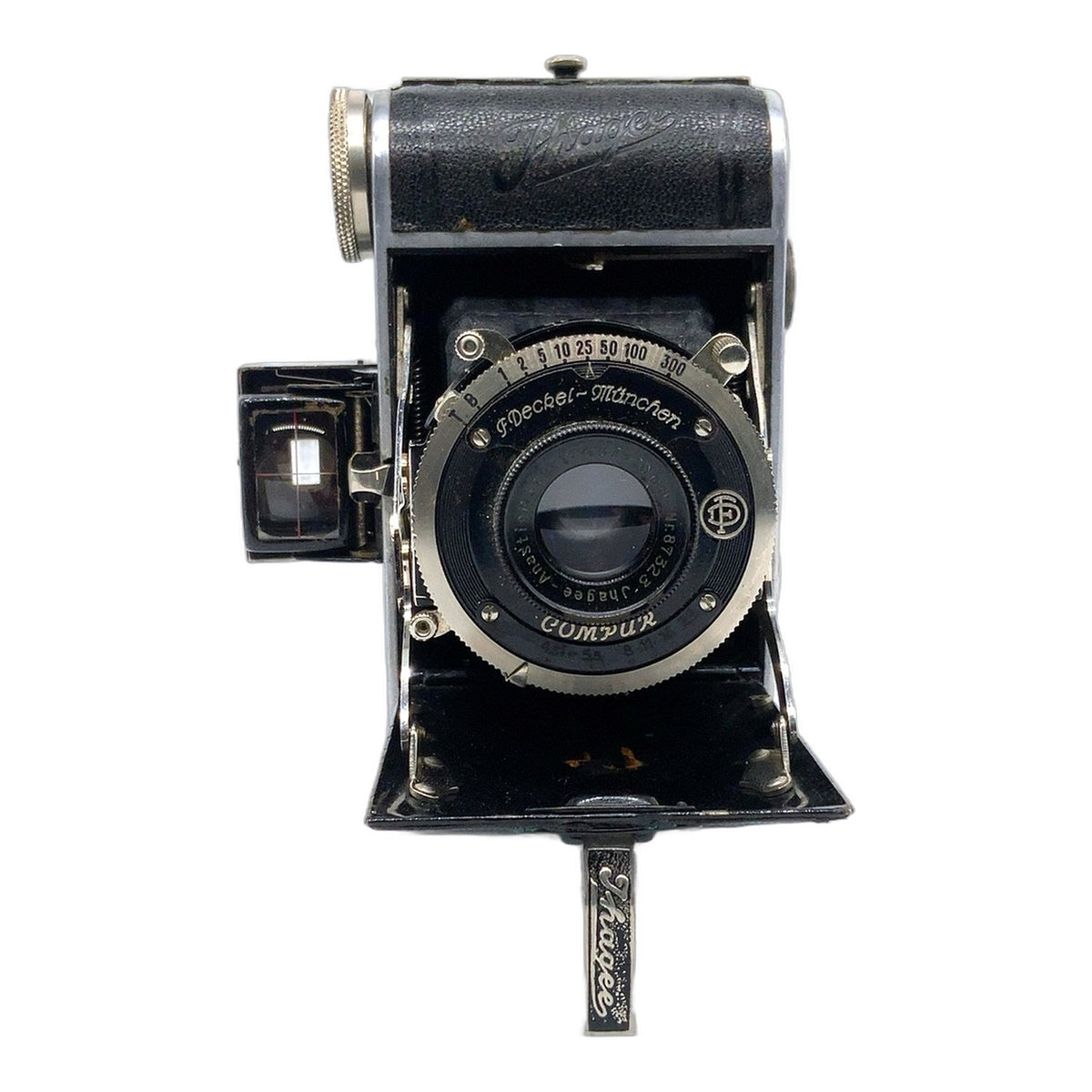 Ihagee Klappkamera mit Anastigmat 70mm 1:4.5 Compur Folding Camera Balgenkamera