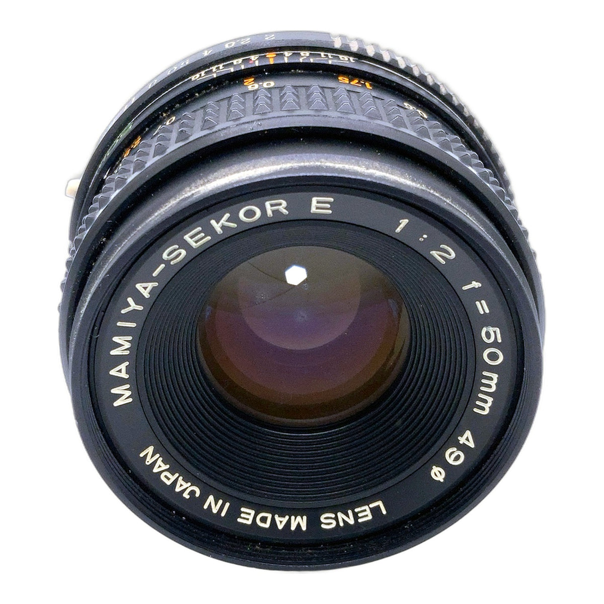 Mamiya Sekor E 50mm 1:2 Objektiv manuell Festbrennweite (Mamiya ZE) Pilz!
