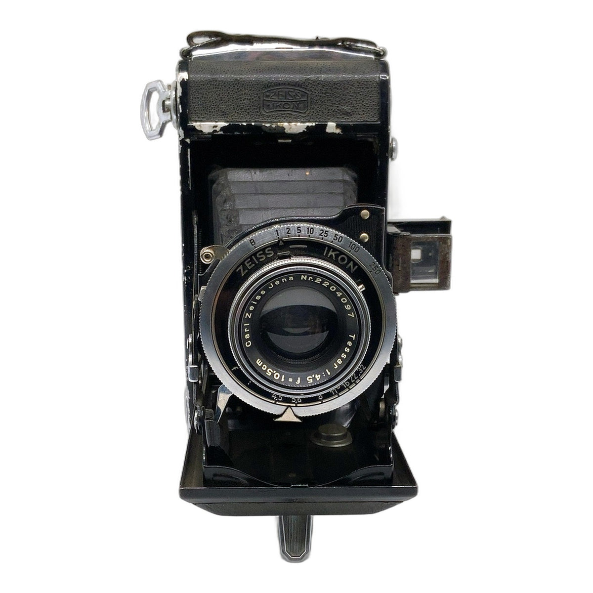 Appareil photo pliant Zeiss Ikon Nettar 515/2 avec objectif Carl Zeiss Tessar 1:4,5 f=10,5 cm Compur