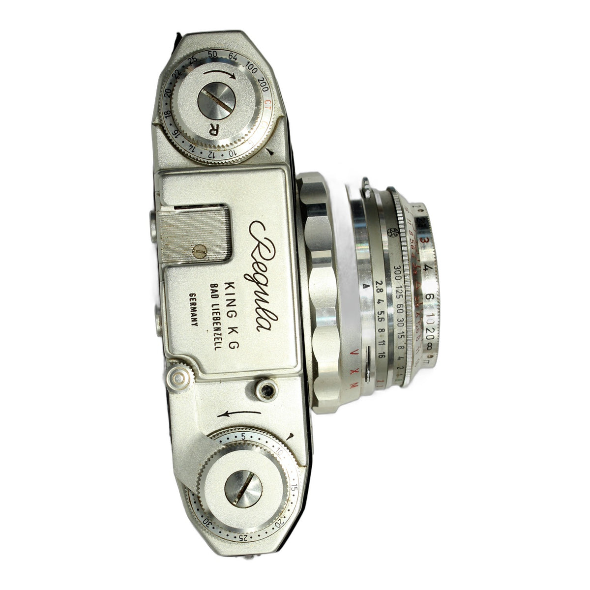 King KG Regula Sucherkamera mit Cassar 1:2.8/45mm Prontor-SVS Viewfinder Camera