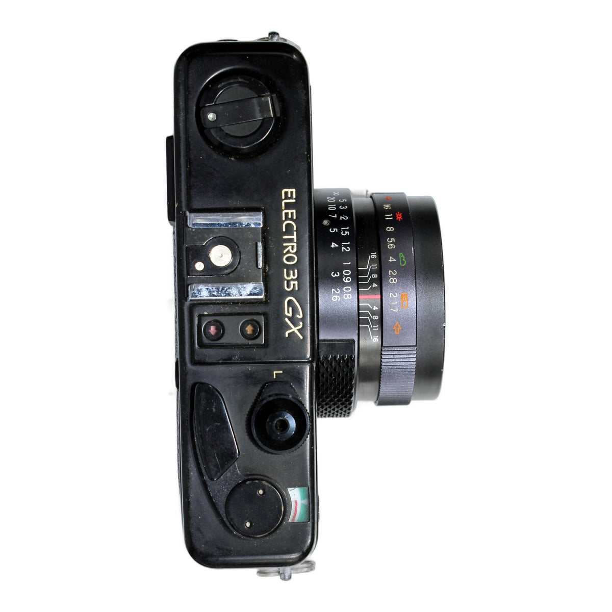 Yashica Electro 35 GX Messsucherkamera mit Color-Yashinon DX 40mm 1:1.7